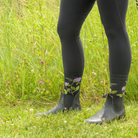 Darn Tough Women's Blossom Crew Lightweight Lifestyle Socks - FERAL