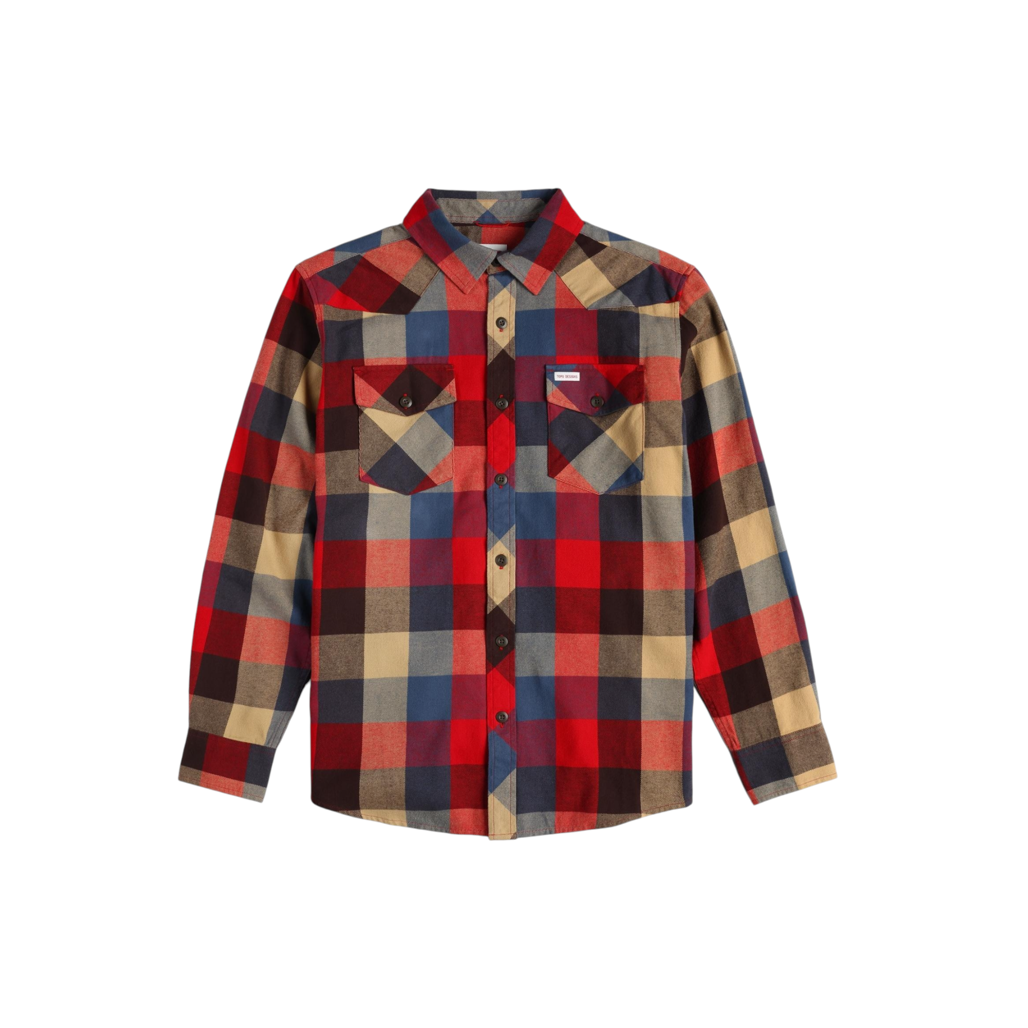 Topo Designs Men's Shirt Mountain Shirt Long Sleeve - FERAL