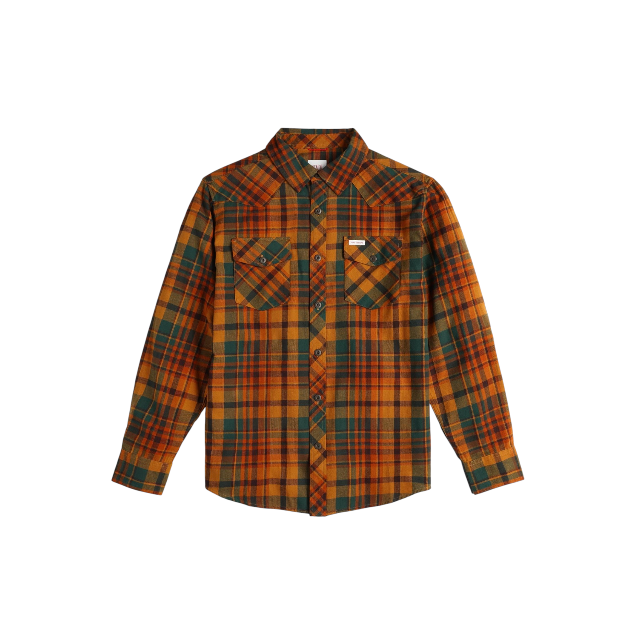 Topo Designs Men's Shirt Mountain Shirt Long Sleeve - FERAL