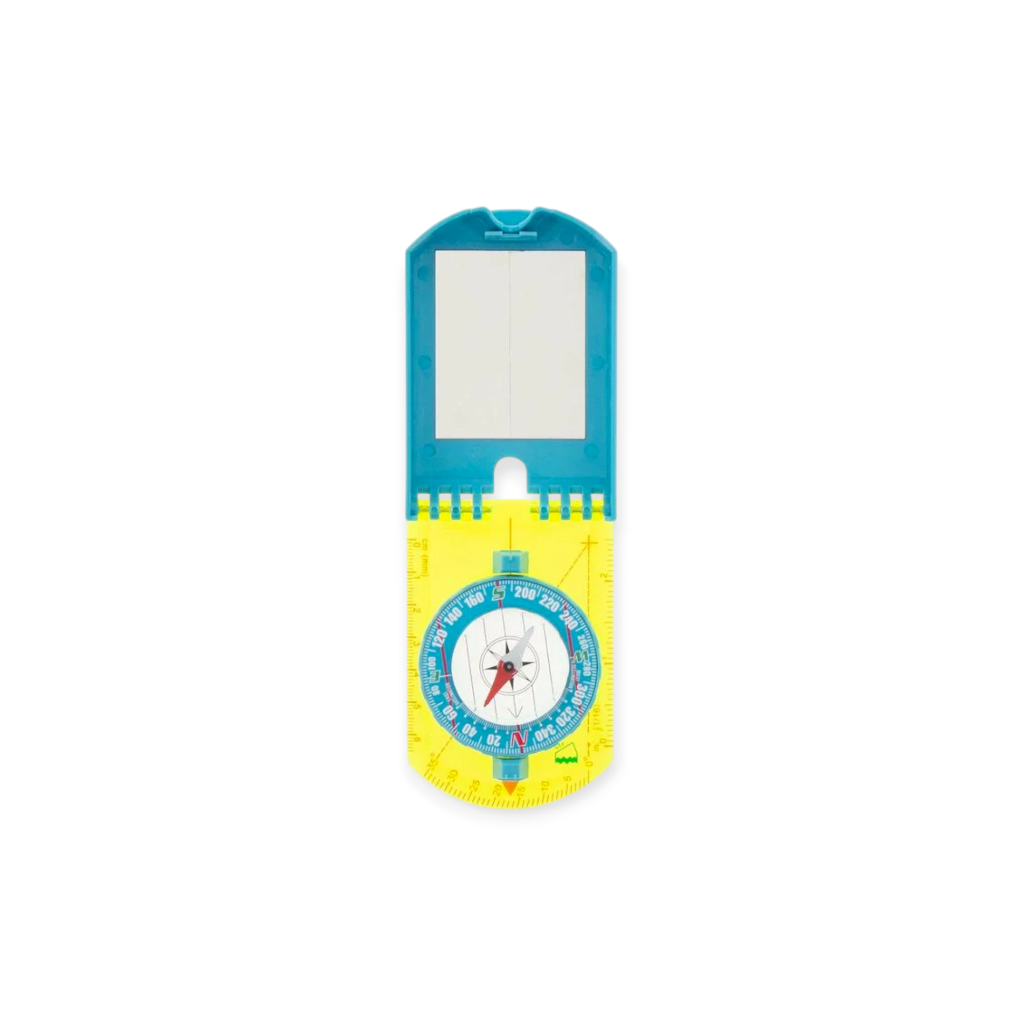 UST Hi Vis Folding Map Compass - FERAL