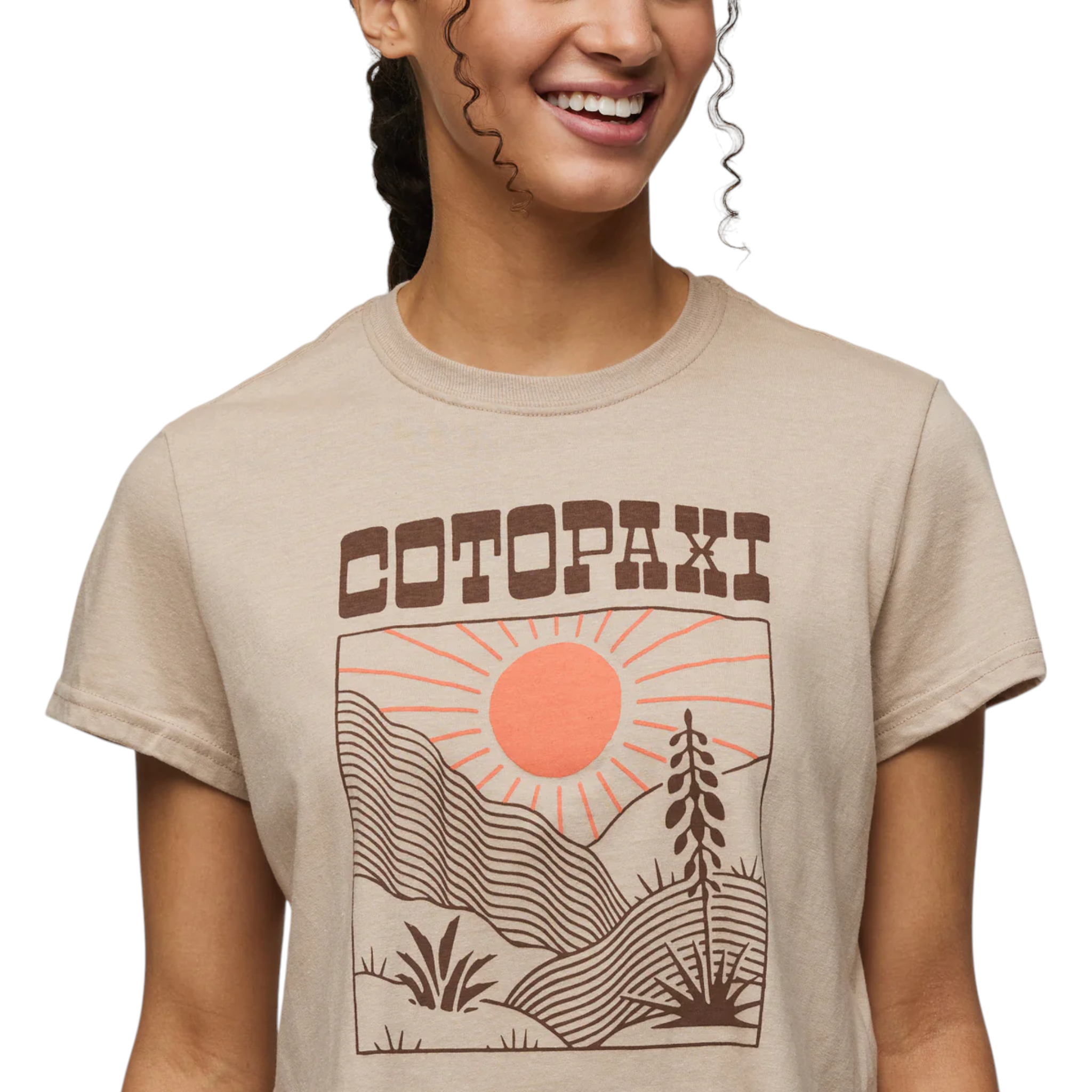 Cotopaxi Women's Western Hills Crop T-Shirt - FERAL