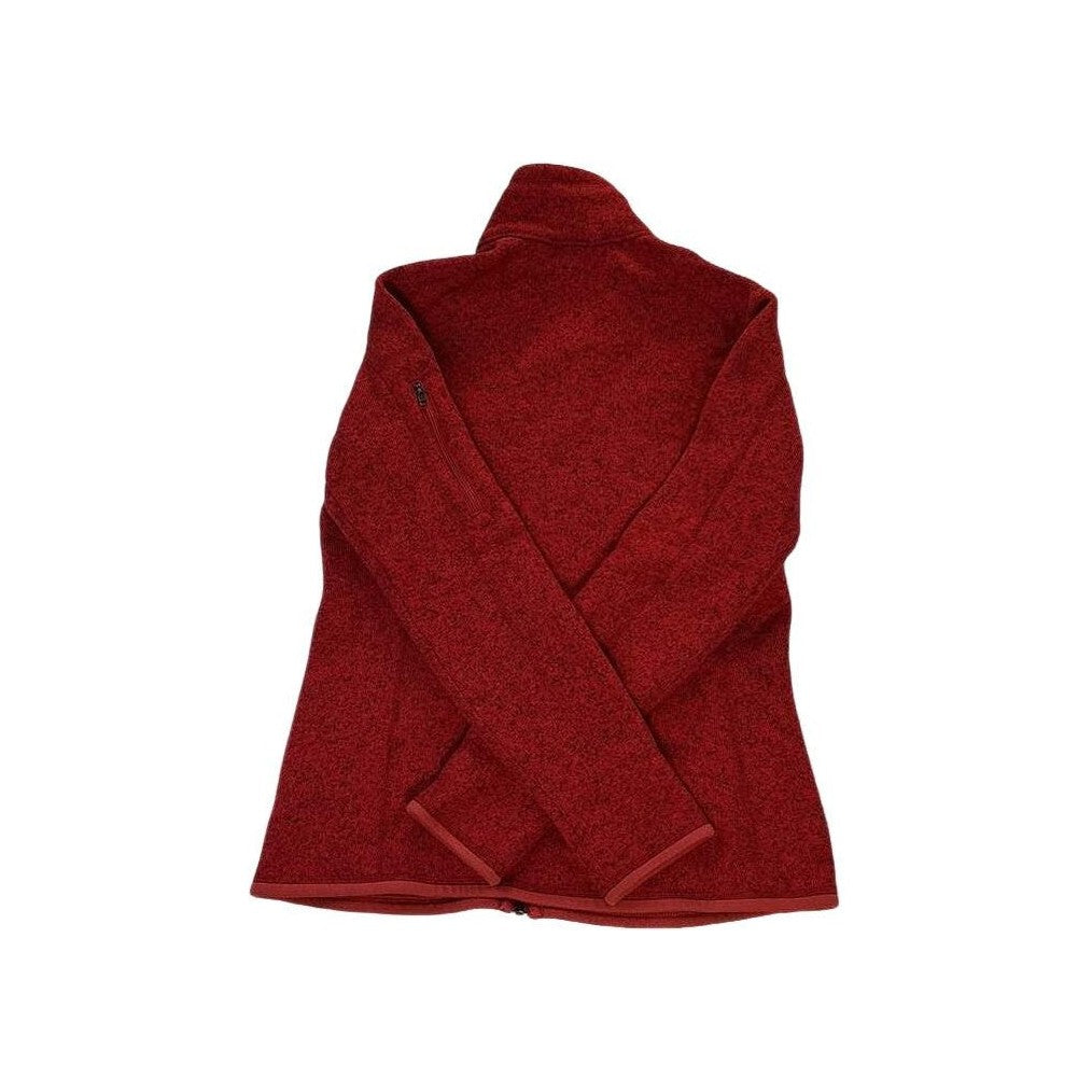 Patagonia Women's Full Zip Better Sweater Fleece Jacket Small Red USED - FERAL