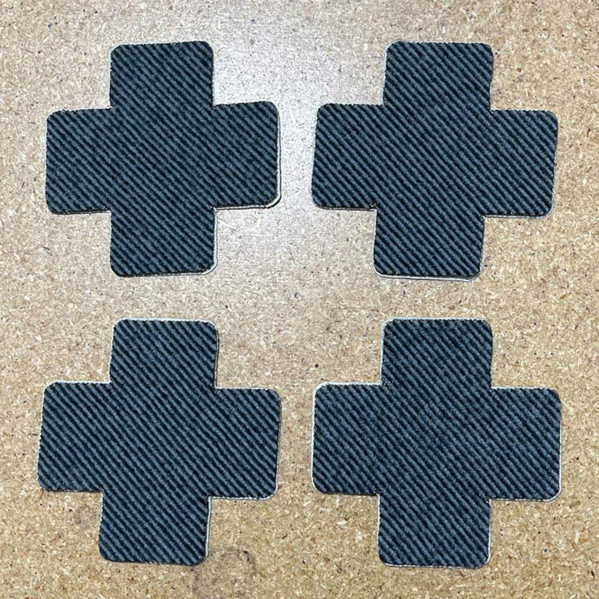 NoSo Polartec Powergrid Fleece Ribbed Patch - FERAL