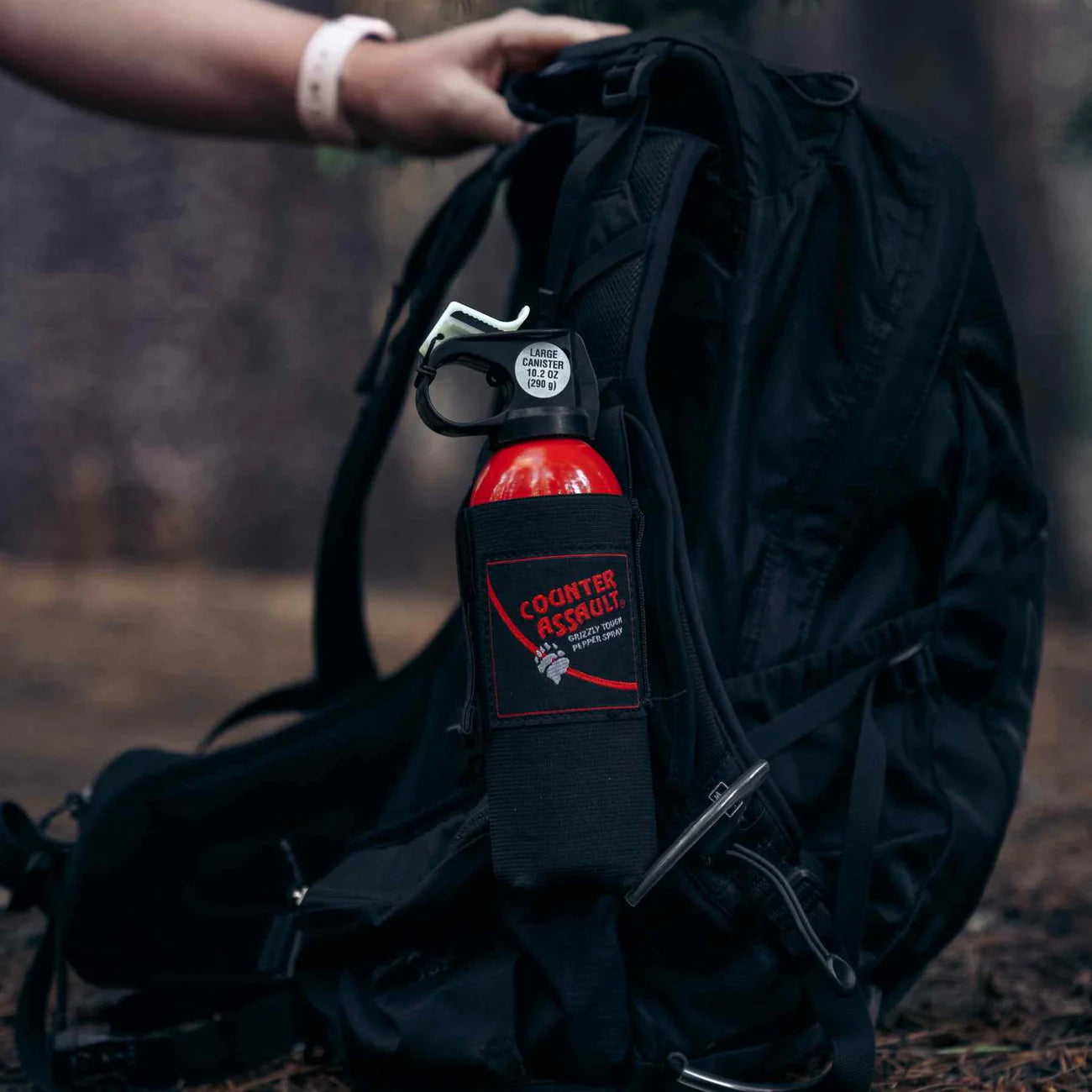 Counter Assault Universal Belt Holster for Bear Spray - FERAL