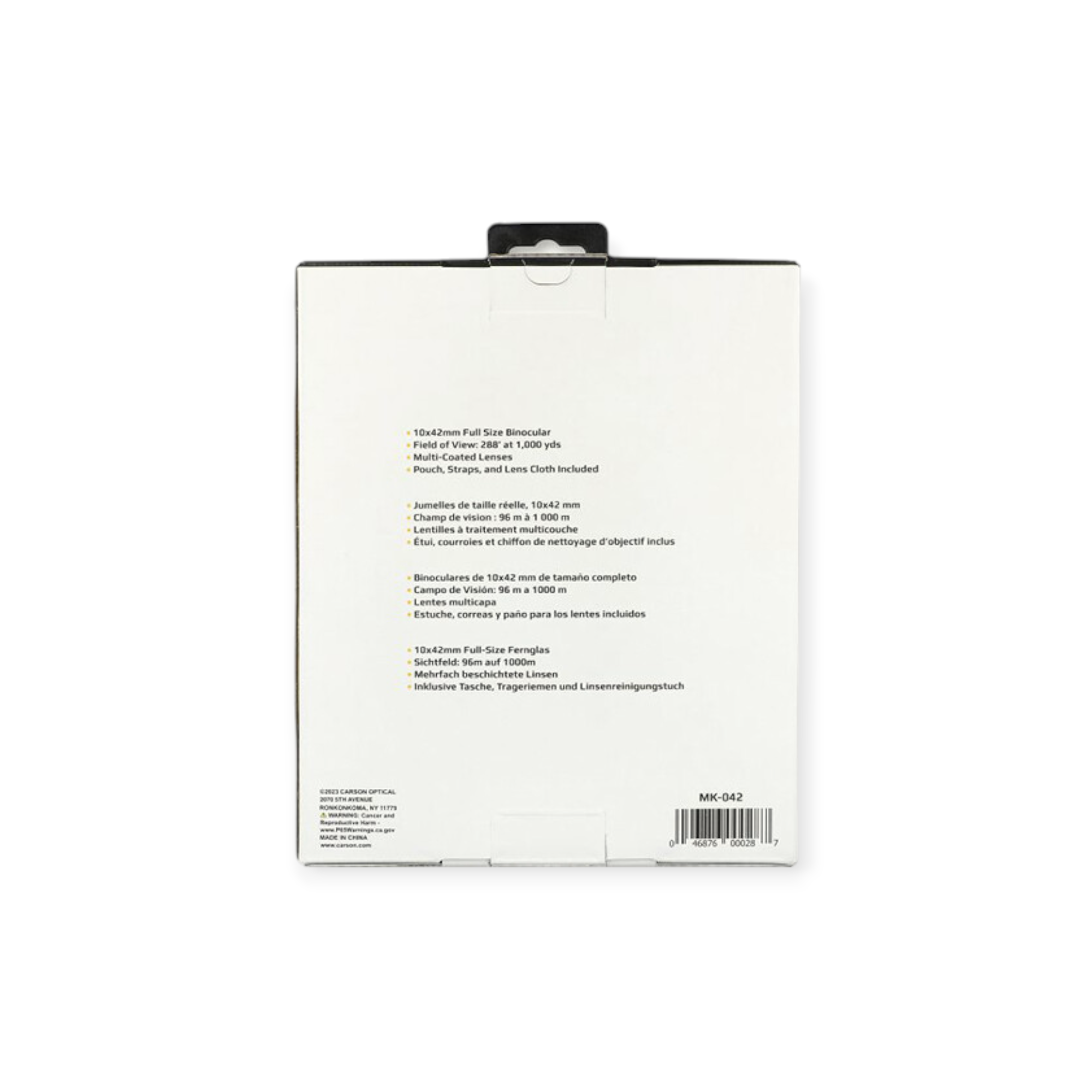 Carson Makalu 10x42mm Binoculars - FERAL