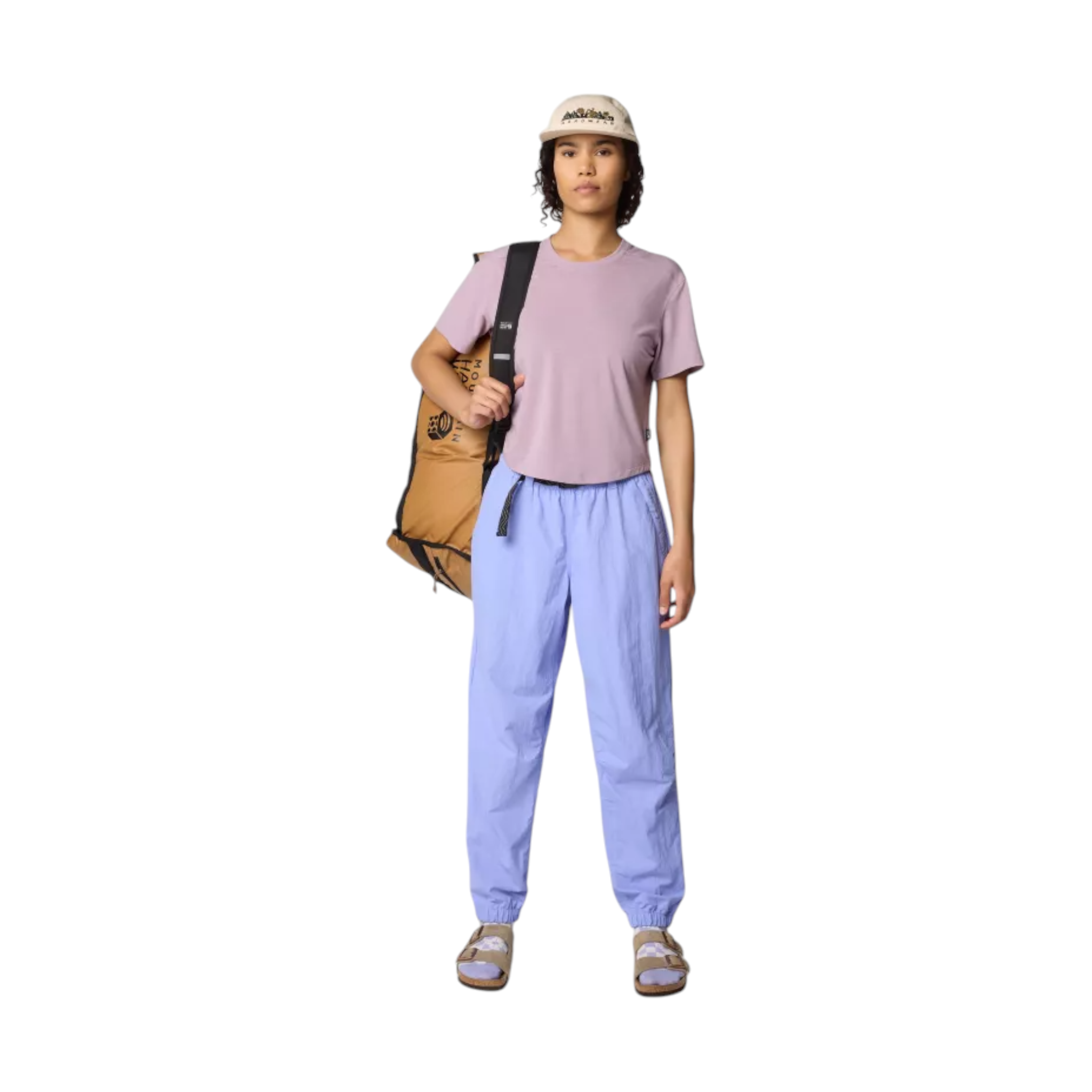 Mountain Hardwear Women's Trekkin Go Short Sleeve Shirt - FERAL