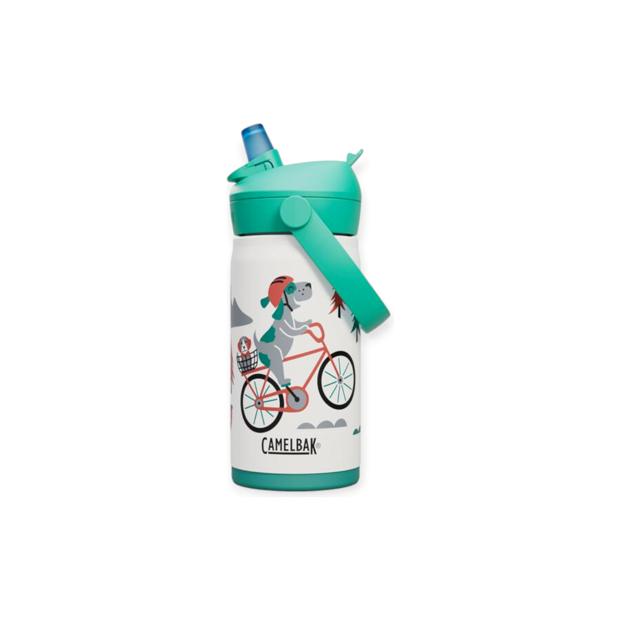 CamelBak Thrive Flip Straw Kids Insulated Stainless Steel Bottle 12 oz. - FERAL