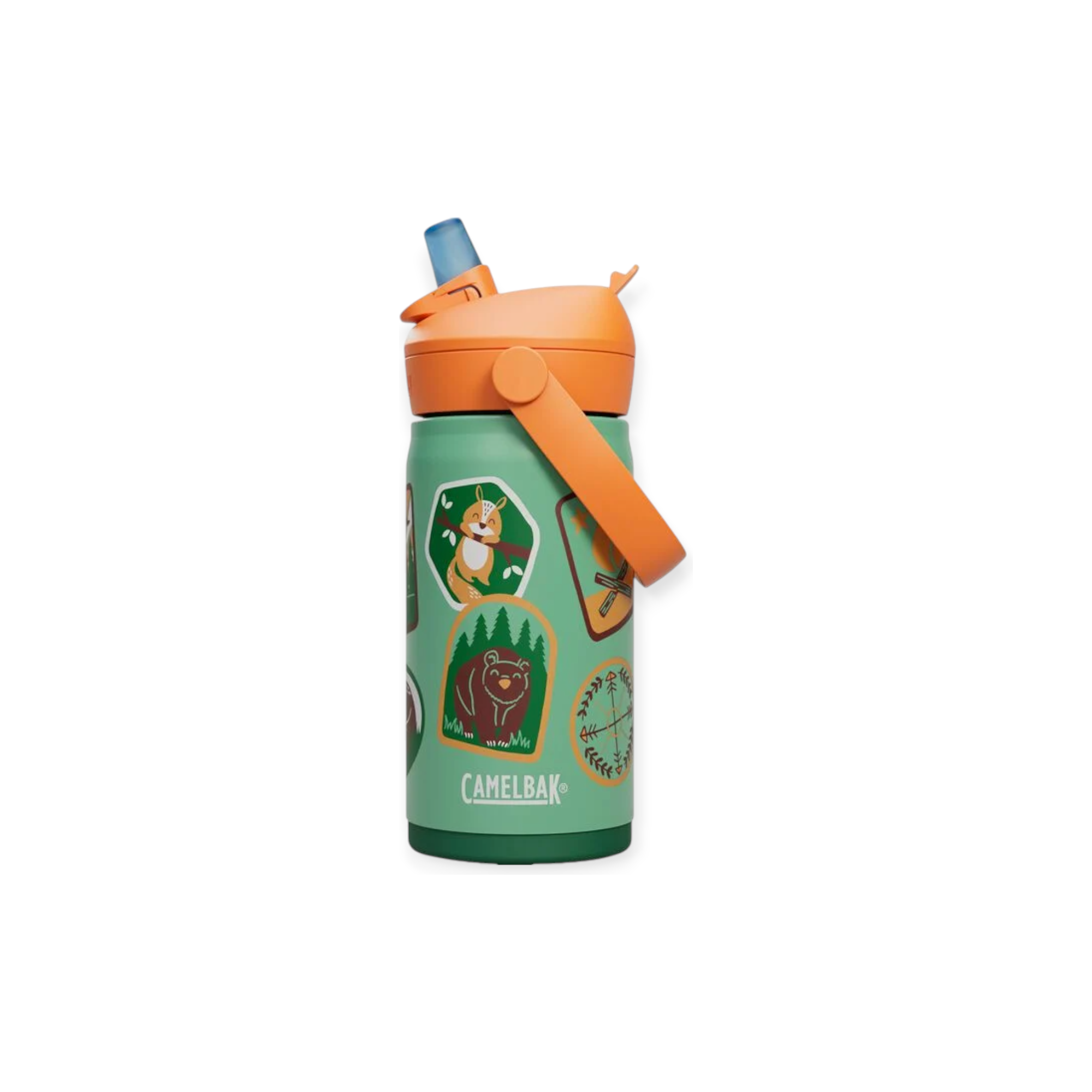 CamelBak Thrive Flip Straw Kids Insulated Stainless Steel Bottle 12 oz. - FERAL