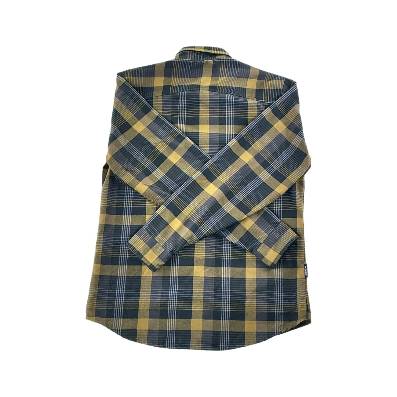 Flylow Men's Lightweight Flannel Shirt Medium Black/Copper USED - FERAL