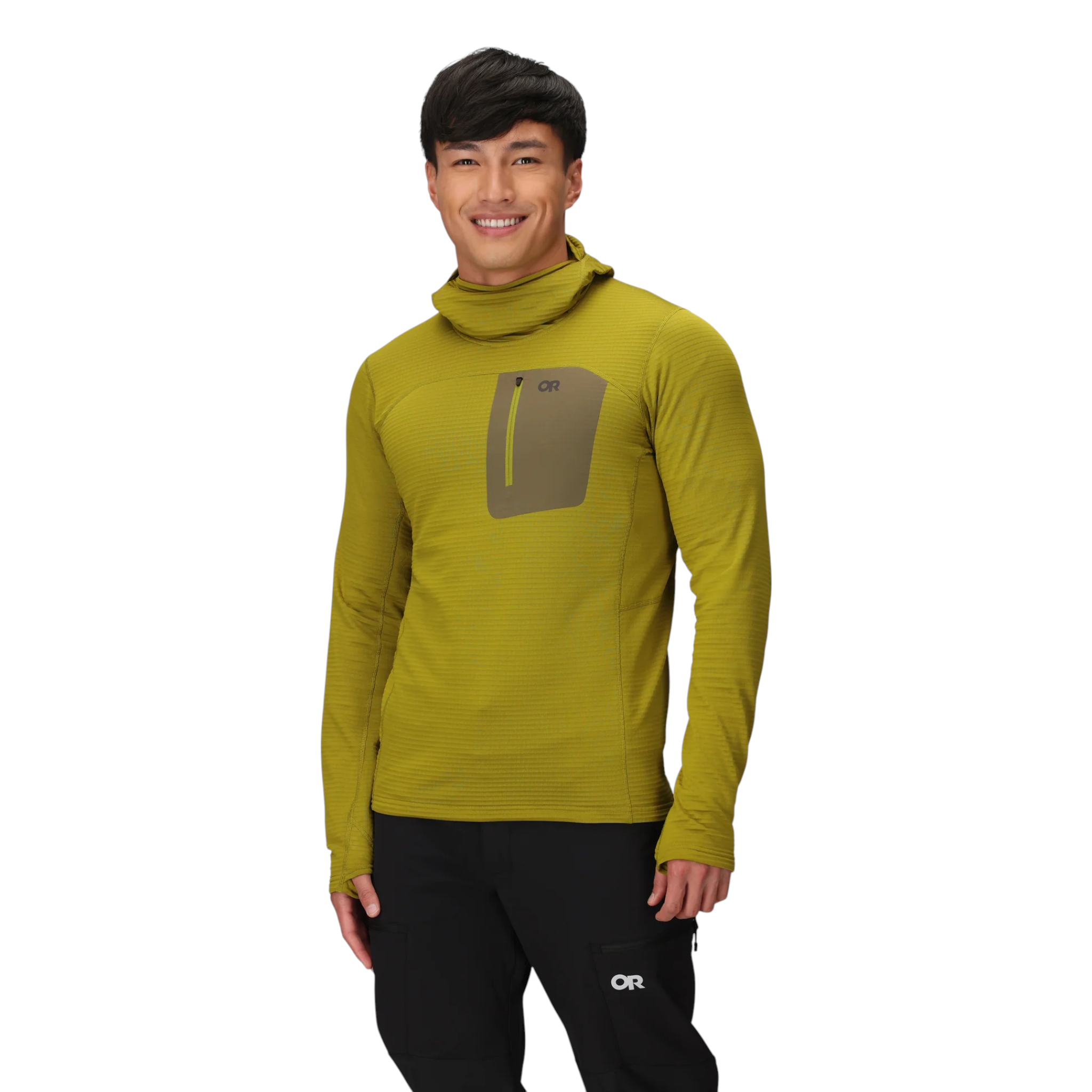 Outdoor Research Men's Vigor Grid Fleece Pullover Hoodie - FERAL
