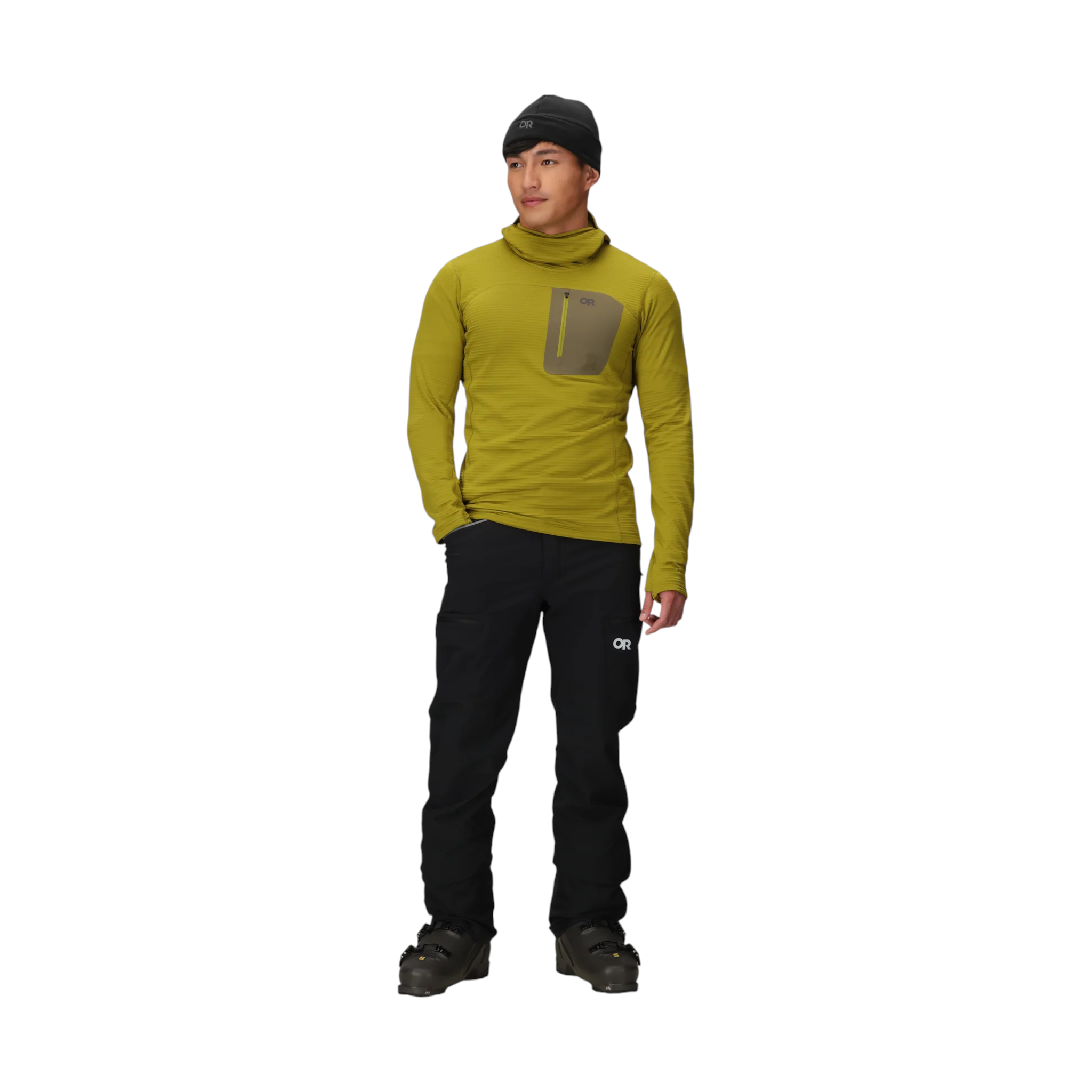Outdoor Research Men's Vigor Grid Fleece Pullover Hoodie - FERAL