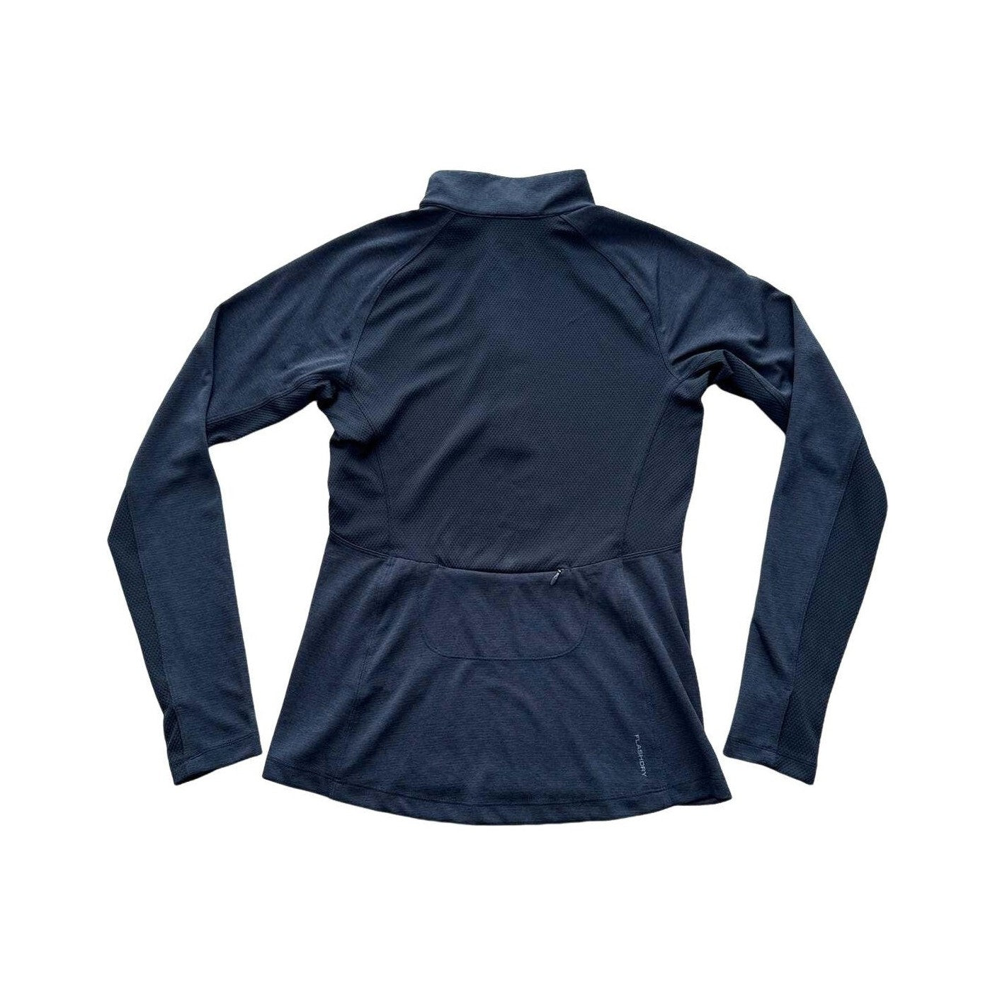 The North Face Women's Flashdry 1/4 Zip Active Base Layer Top Black Small Used - FERAL