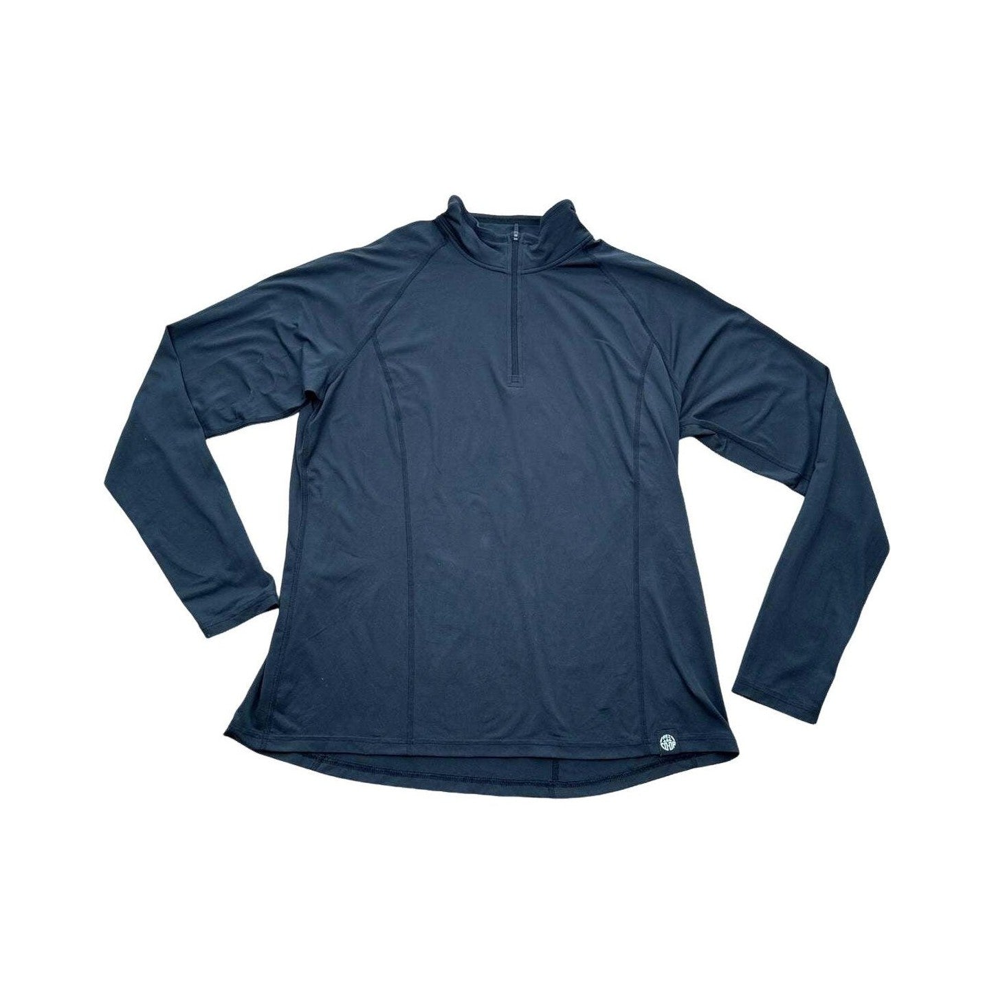 REI Men's Quarter Zip Active Fleece Top Black XL Used - FERAL