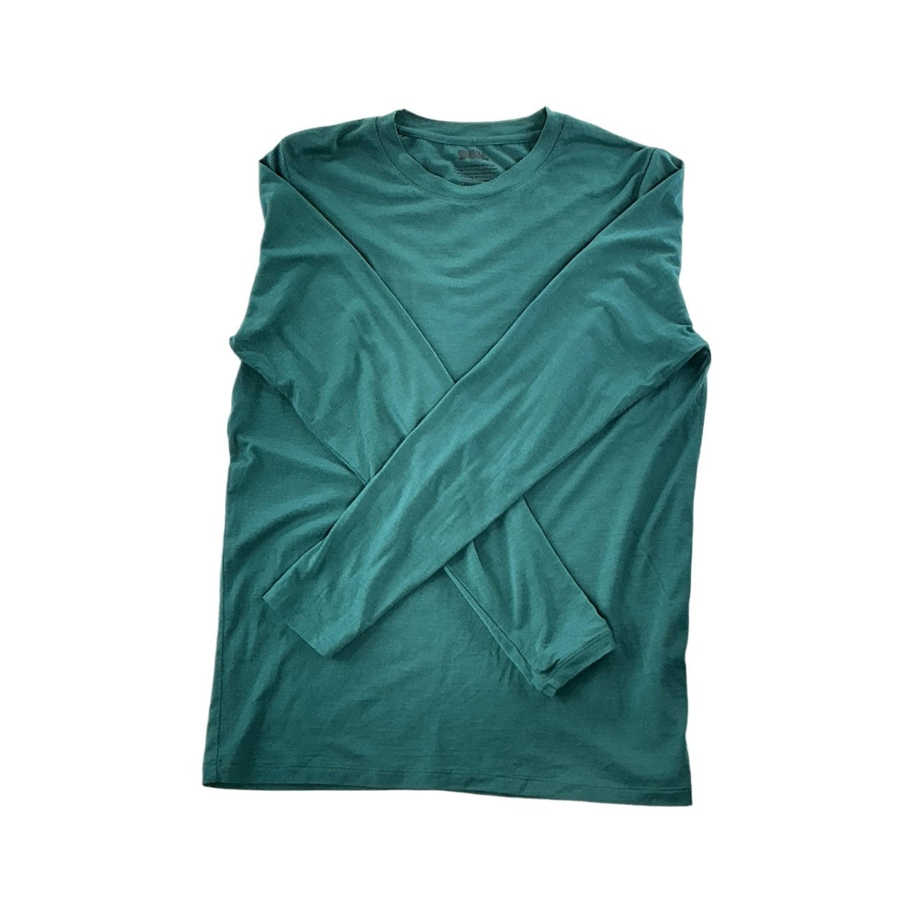 Fjallraven Men's Abisko Wool Long Sleeve Top Arctic Green Large USED - FERAL