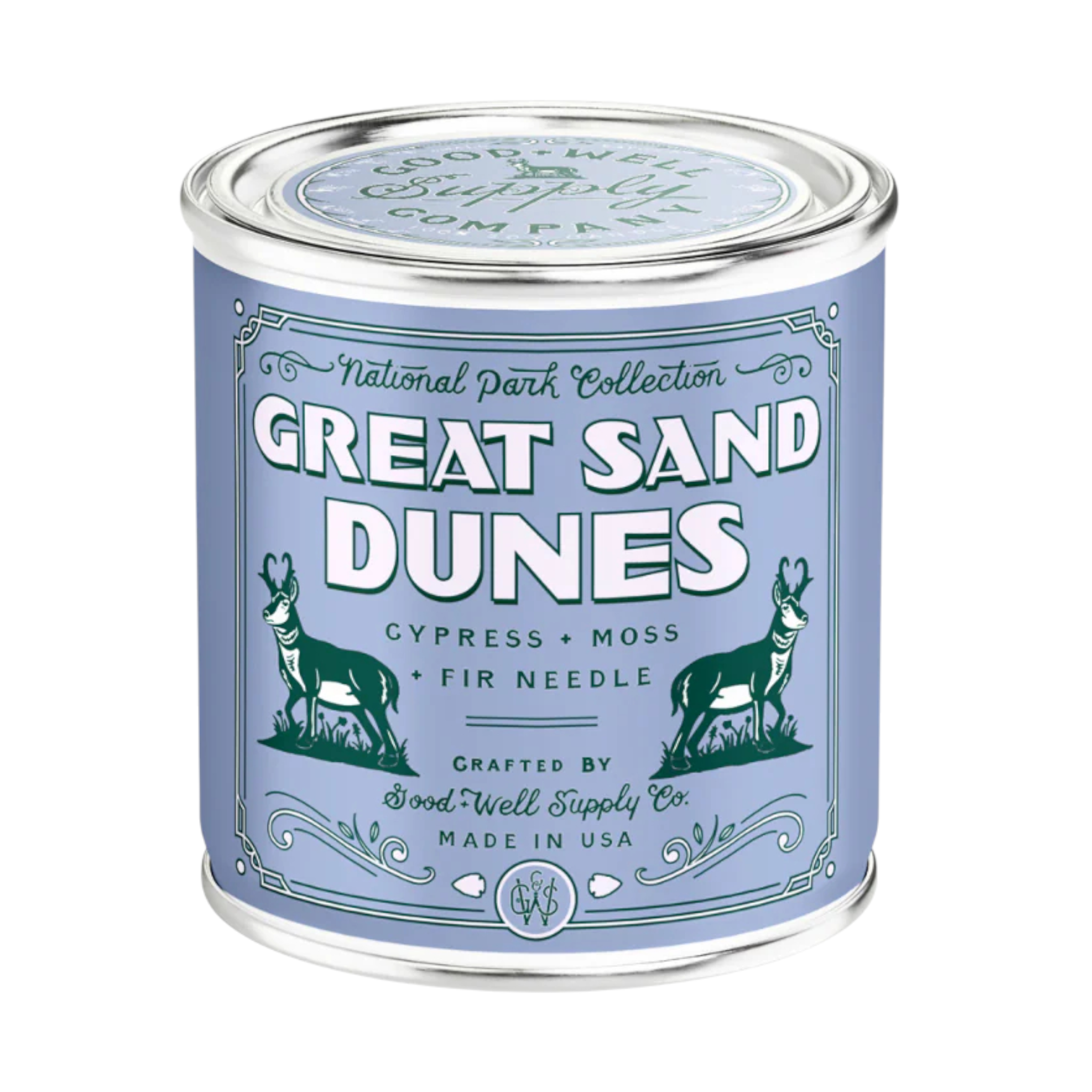 Good & Well Supply Co. Great Sand Dunes National Park Candle - 1/2 Pint - FERAL