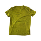 Salomon Men's Active Short Sleeve Shirt Yellow Medium USED - FERAL
