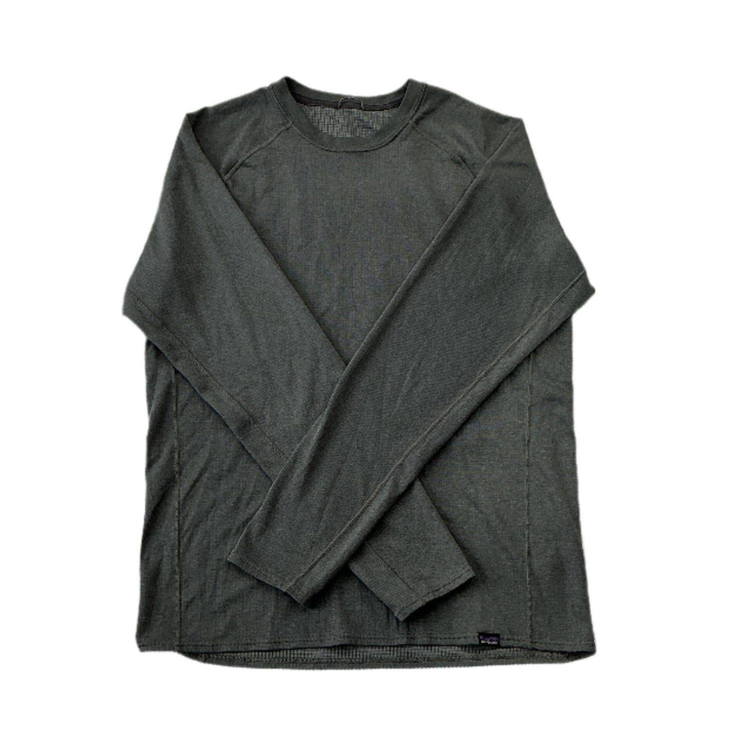 Patagonia Men's Capilene Long Sleeve Base Layer Shirt Grey Medium USED - FERAL