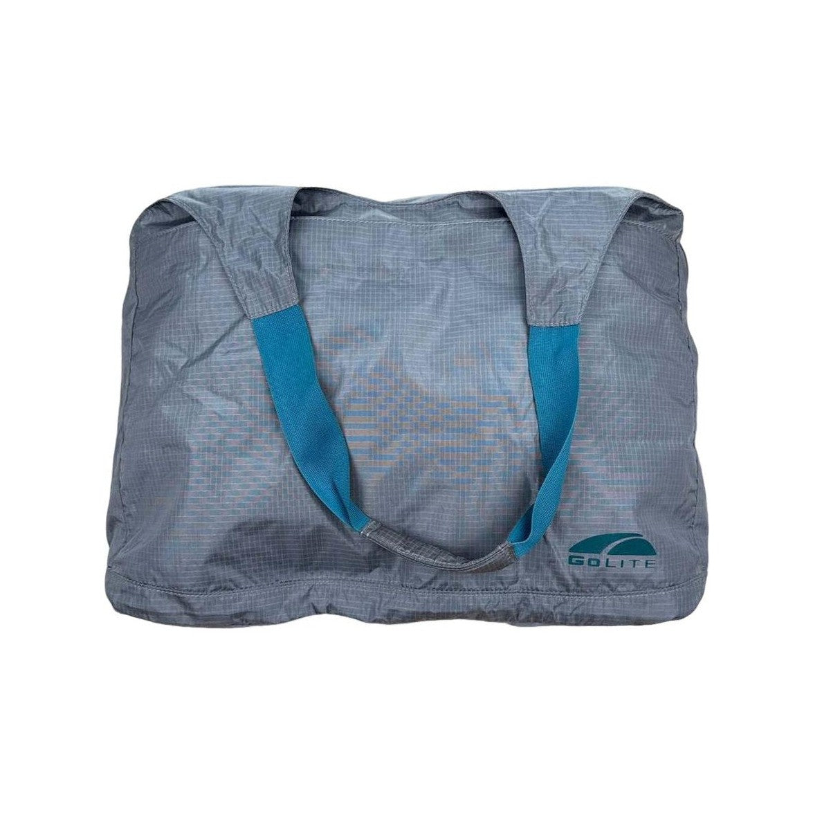 GoLite Lightweight Messenger Tote Bag Grey/Blue Used - FERAL