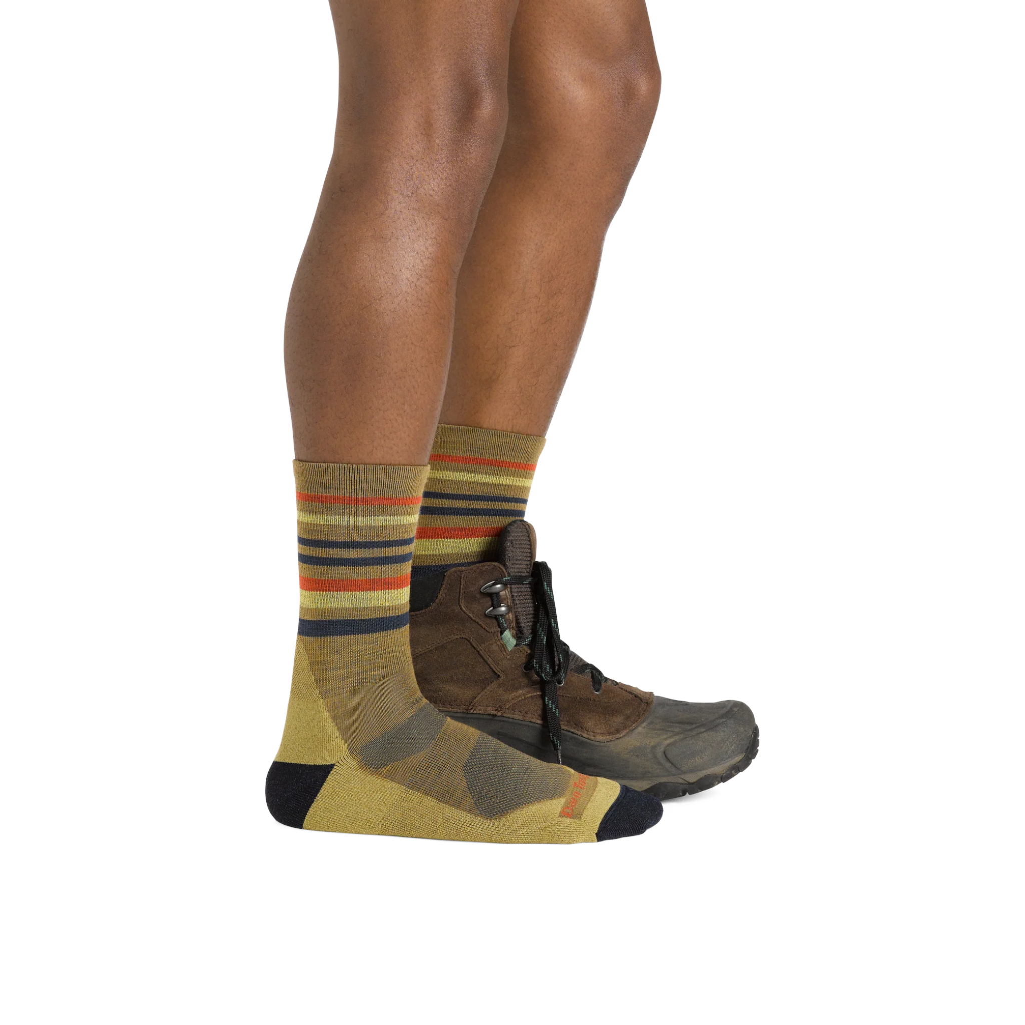Darn Tough Men's Fastpack Micro Crew Lightweight Hiking Socks - FERAL