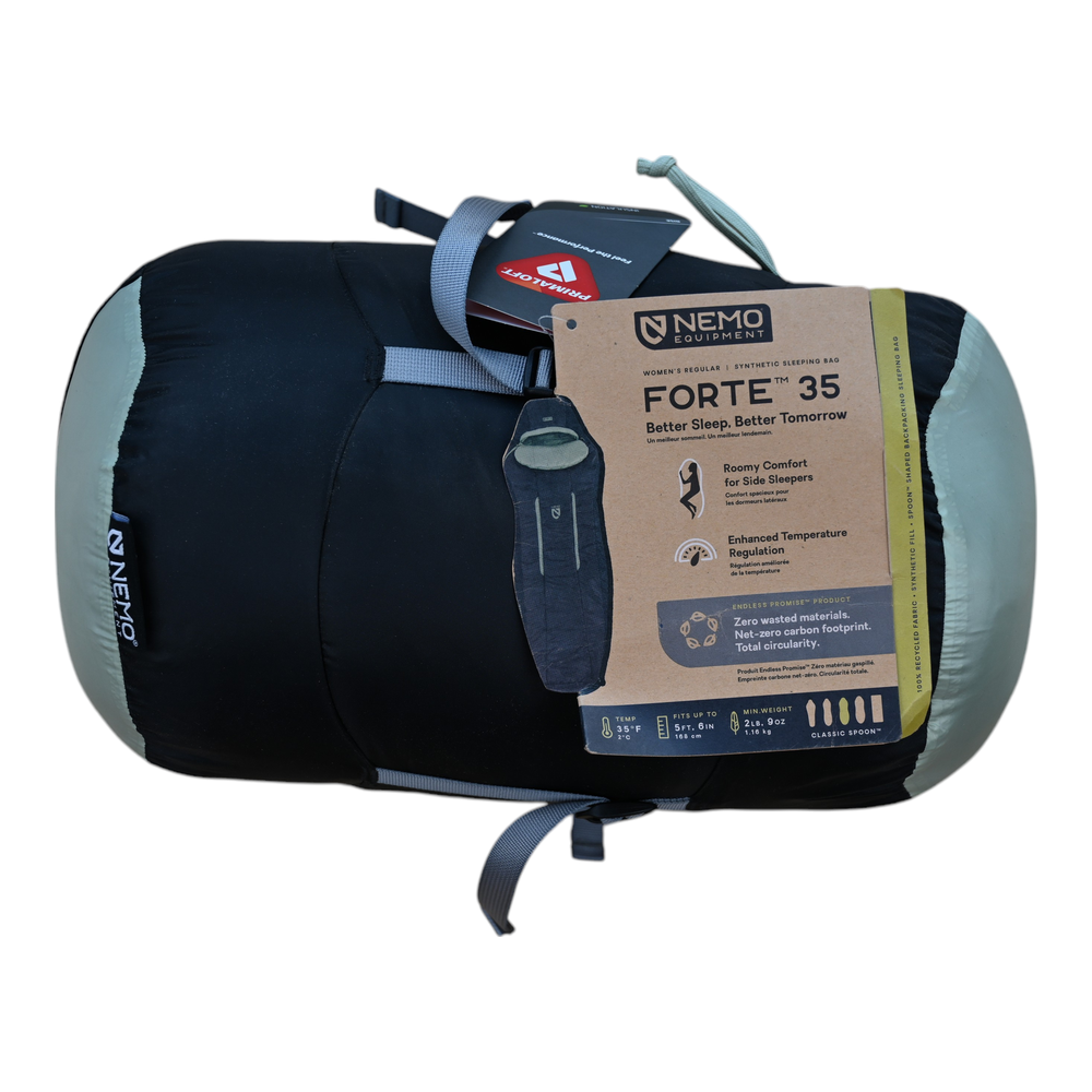Nemo Women's Forte 35 Sleeping Bag Grey Used - FERAL