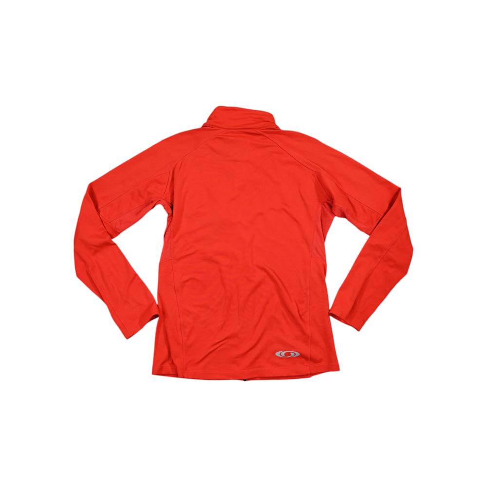 Salomon Women's Actitherm Full Zip Baselayer Shirt Red S Used - FERAL