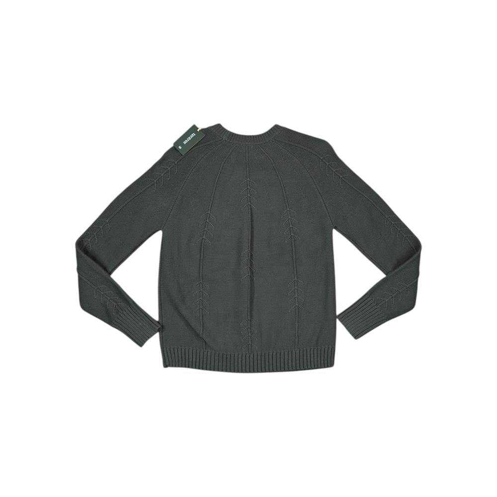 Tentree Women's Highline Treestitch Crew Sweater Green M Used - FERAL