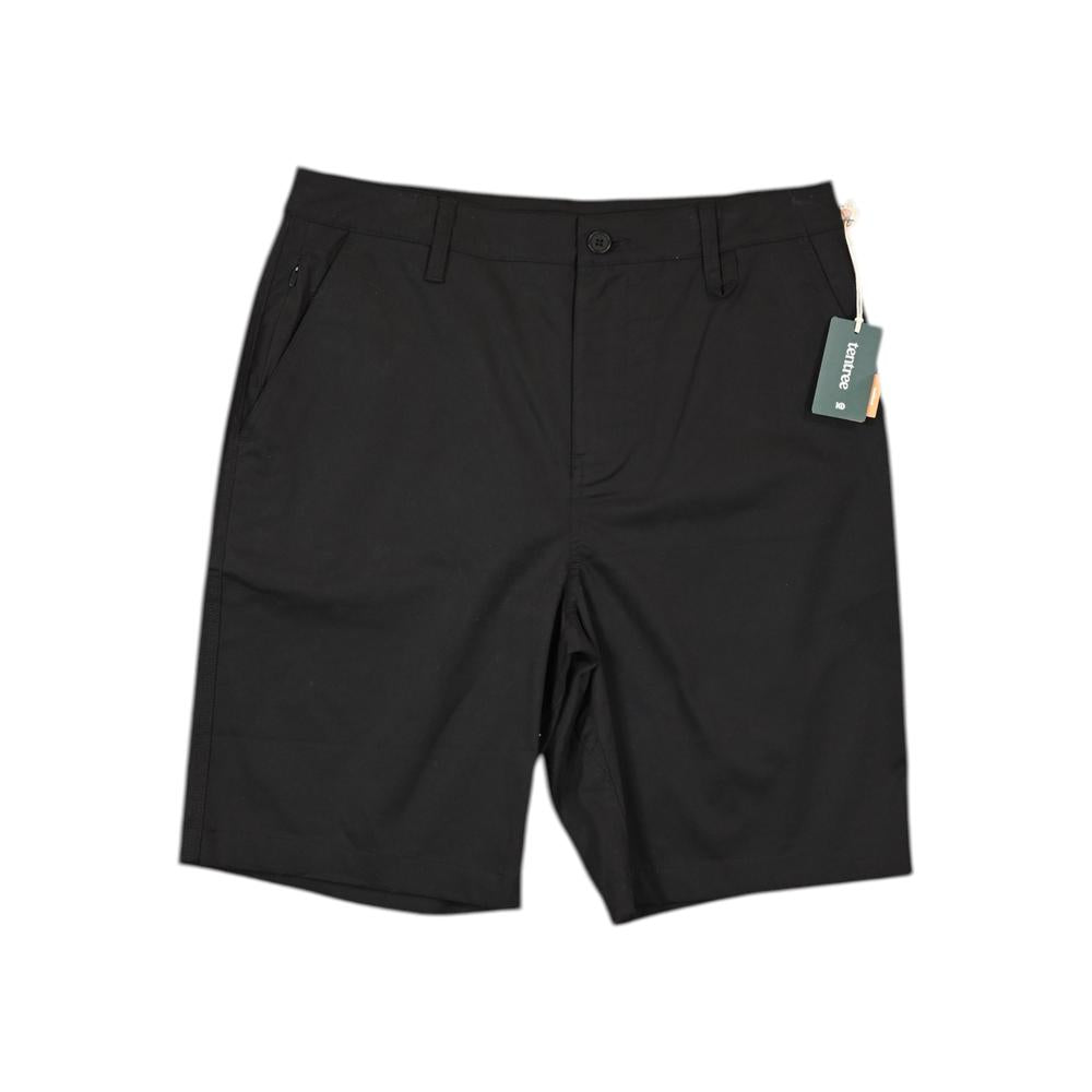 Tentree Men's TechBlend Latitude Meteorite Black Shorts 32 Used - FERAL