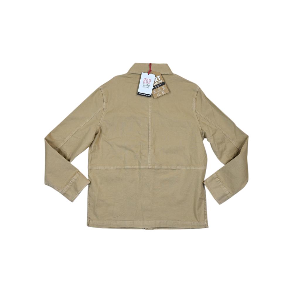 Topo Designs Men's Dirt Utility Jacket Sahara M Sample - FERAL