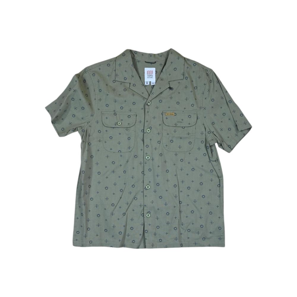 Topo Designs Men's Daytripper Shirt Tossed Motif/Oil M Used - FERAL