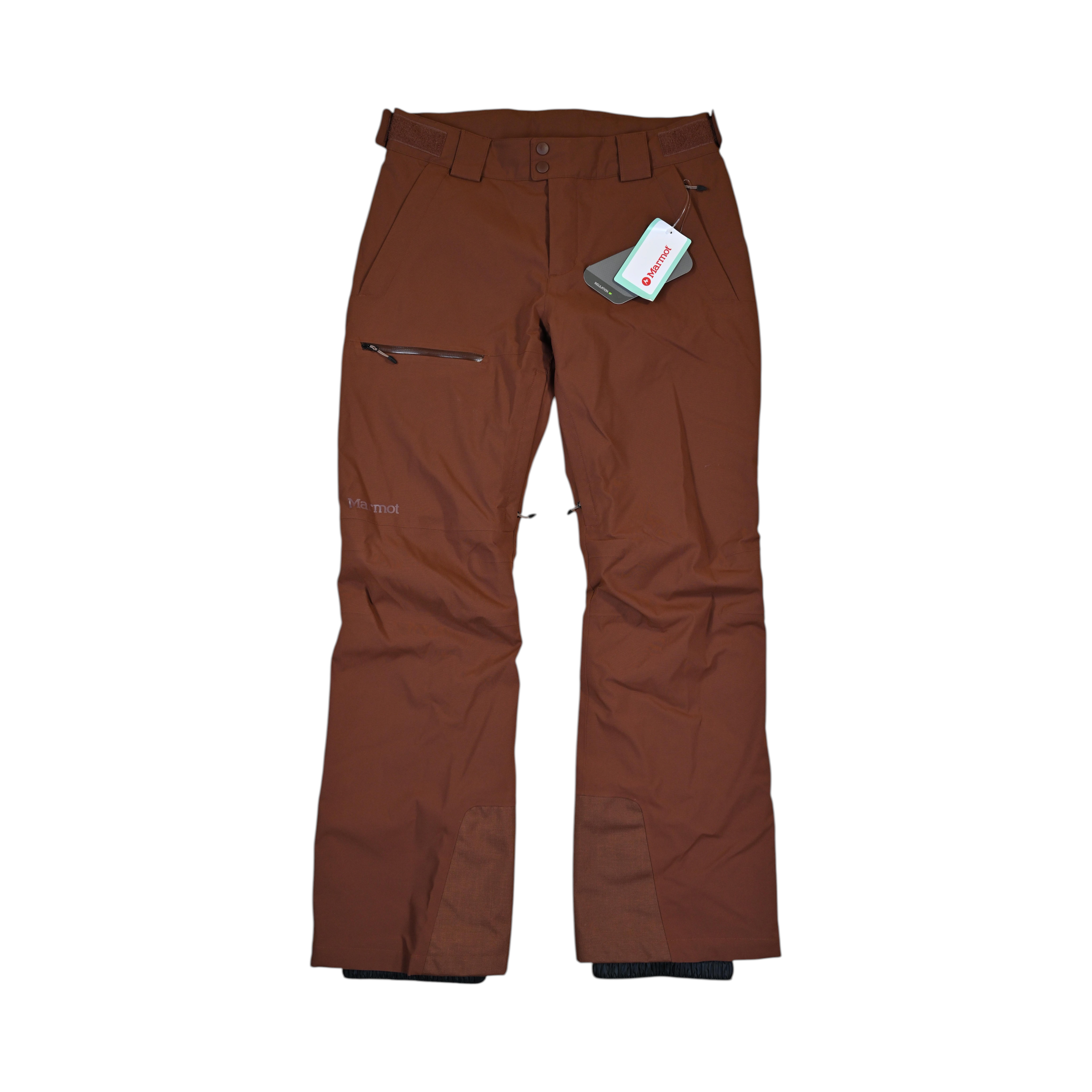 Marmot Women's Refuge Ski Pants Brown M – Brand Sample | FERAL
