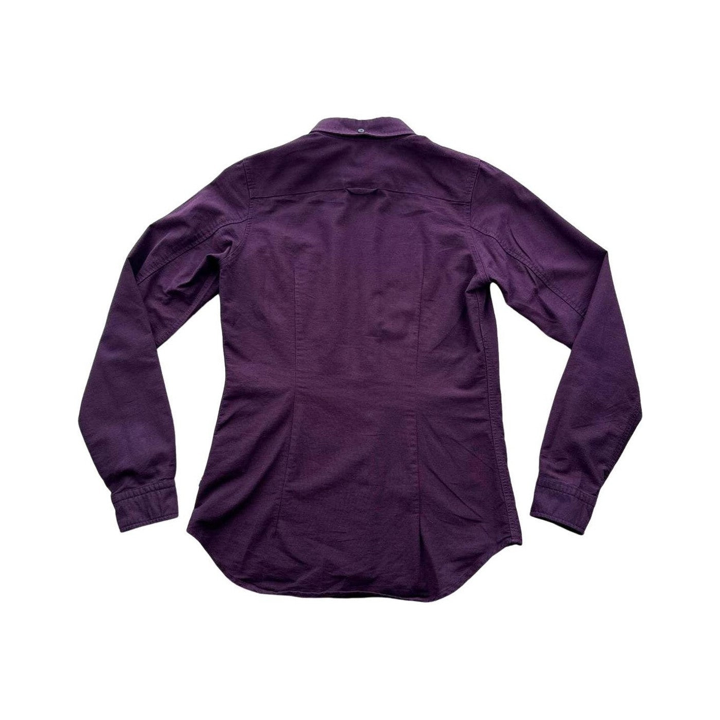 Fjallraven Women's Ovik Foxford Long Sleeve Shirt Purple XXS USED - FERAL