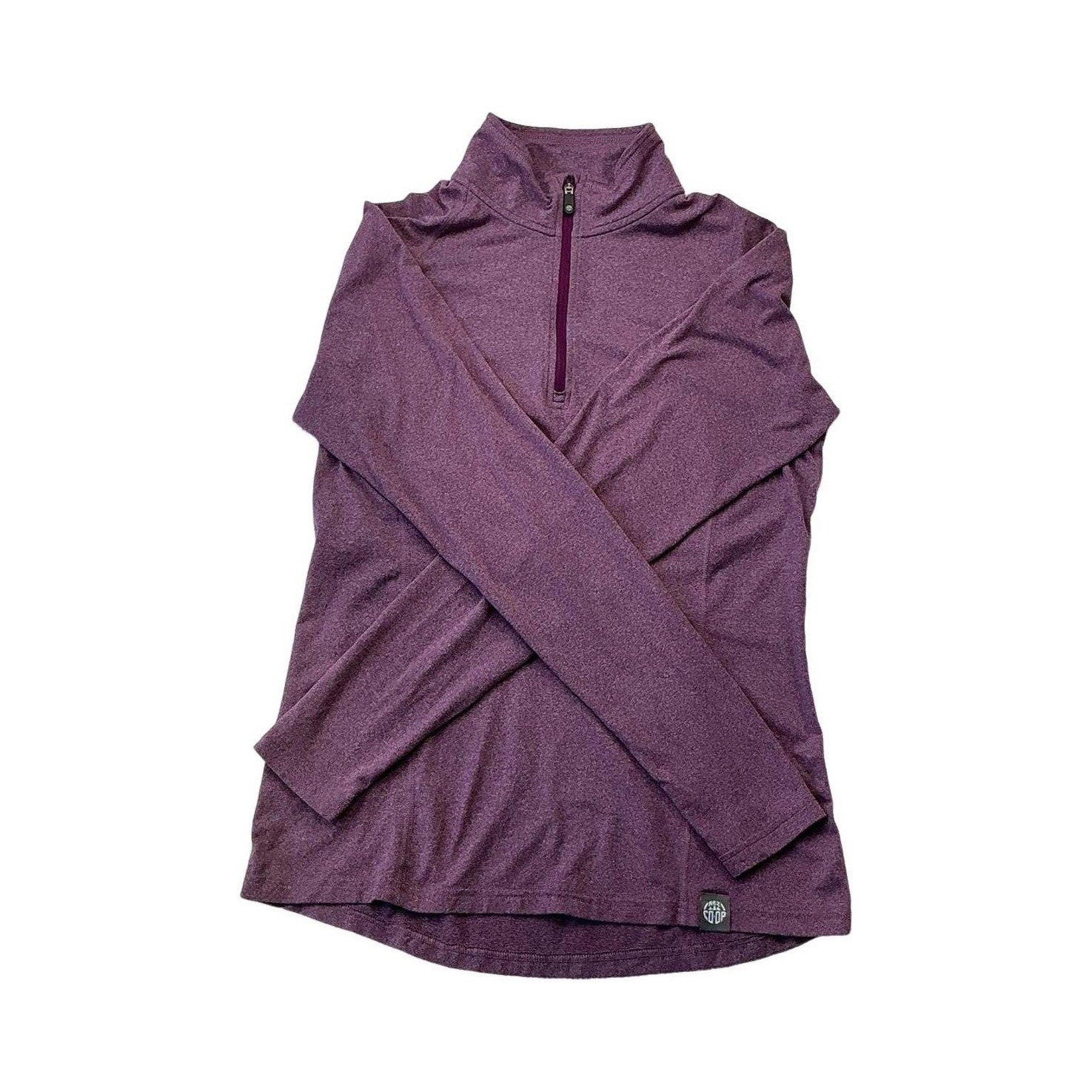 REI Women's Quarter Zip Tech Shirt Pink Small USED - FERAL