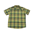 Mountain Hardwear Men's Short Sleeve Button Down Shirt Yellow/Green Large Used - FERAL