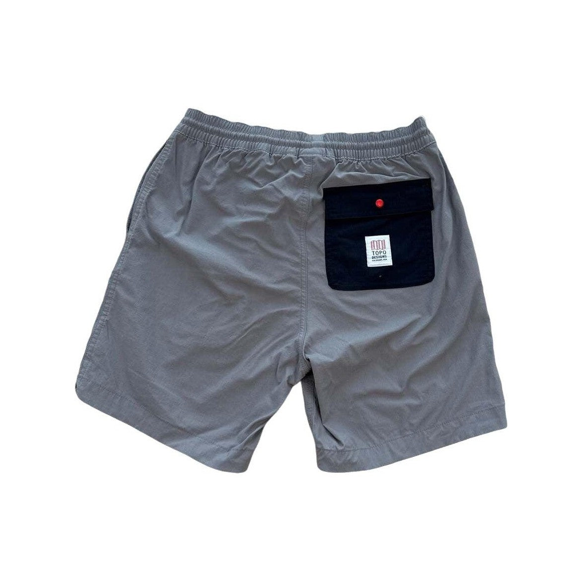 Topo Designs Men's Global Shorts Grey Small Used - FERAL