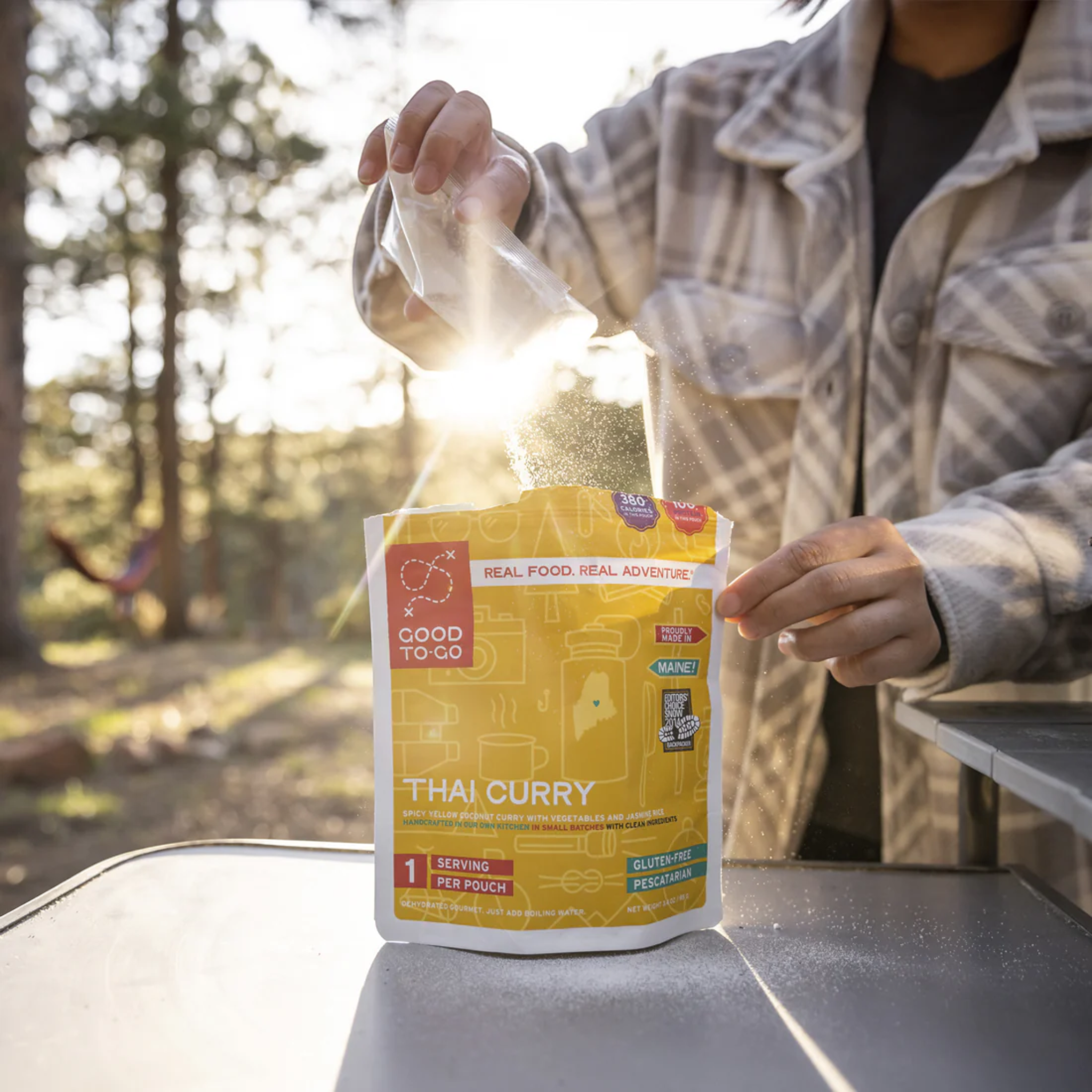 Good To-Go Thai Curry Dehydrated Backpacking Meal - FERAL
