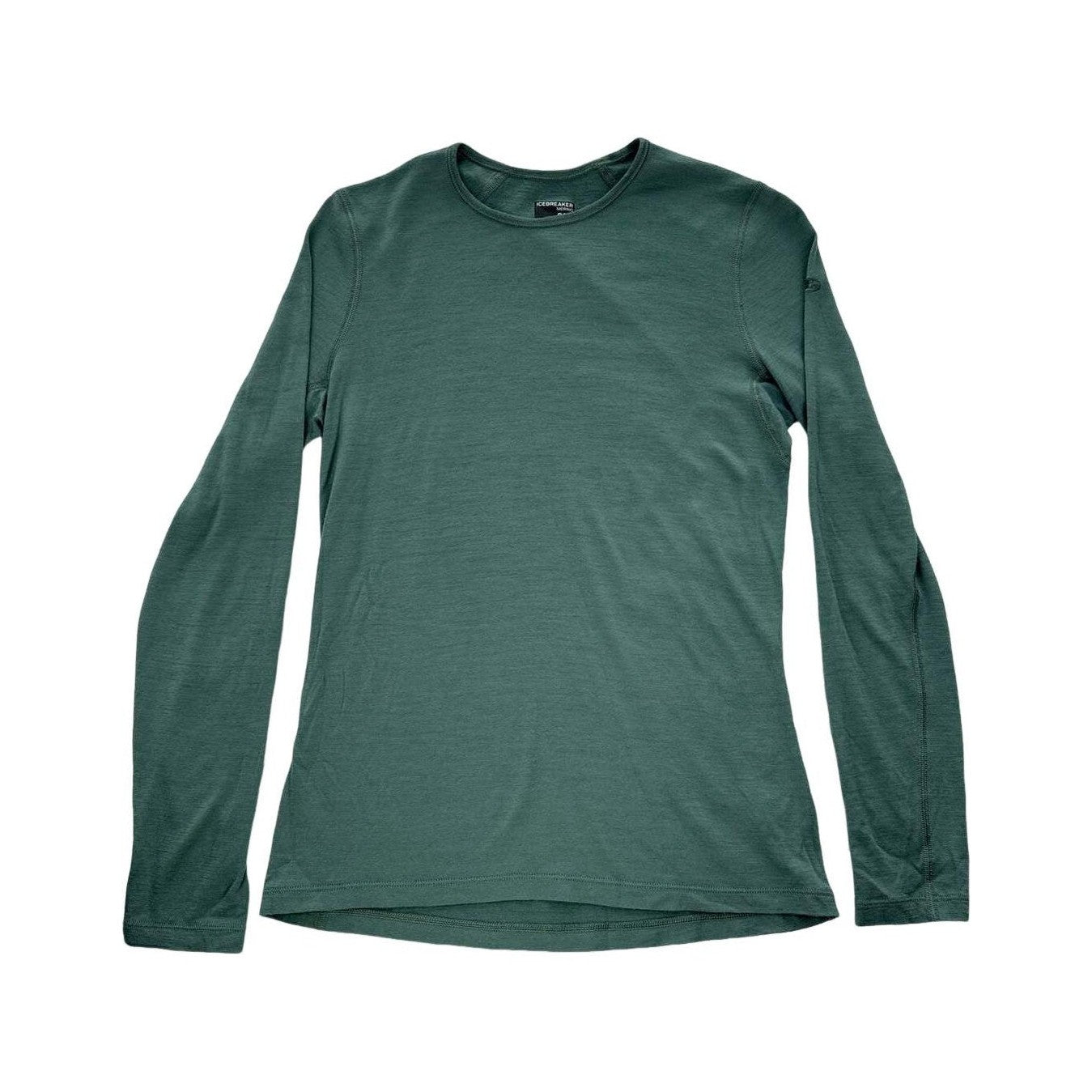 Icebreaker Women's Merino 200 Base Layer Shirt Green Medium USED - FERAL