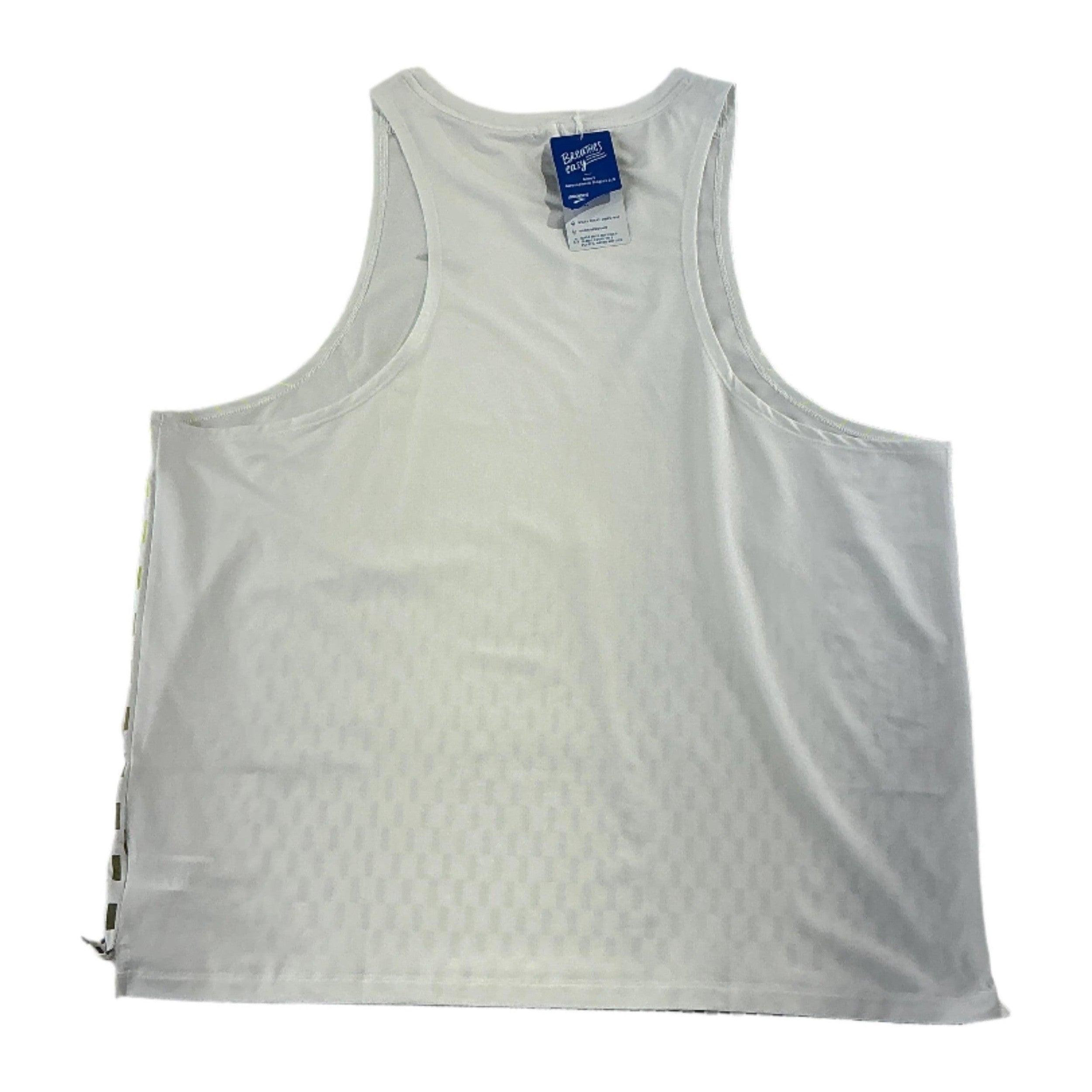Brooks Men's Atmosphere Single 2.0 Shirt White XXL USED - FERAL