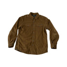 Eddie Bauer Men's Fleece-Lined Shacket Brown Tall Large USED - FERAL