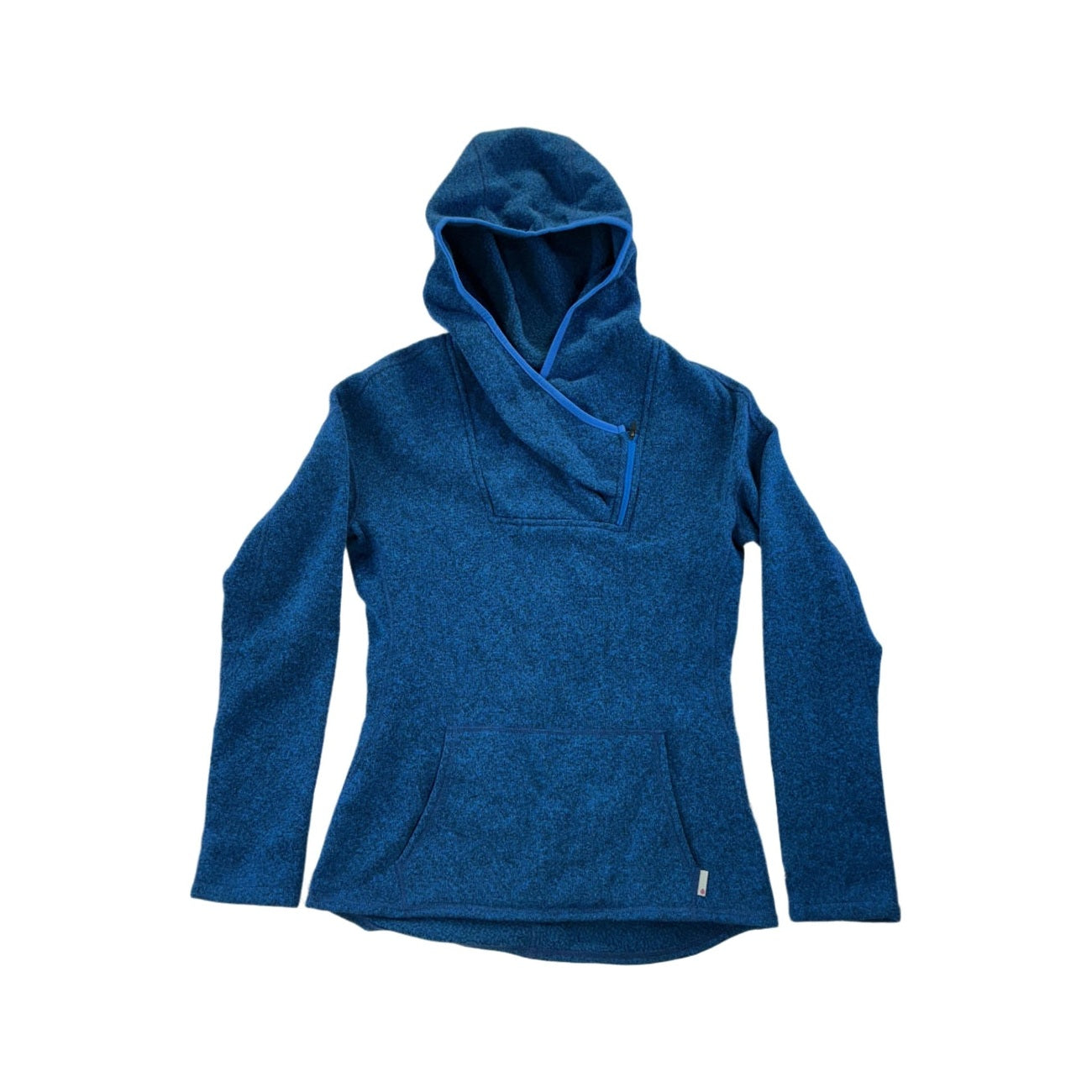 Stio Women's Hooded Fleece Top Blue Medium USED - FERAL
