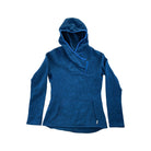 Stio Women's Hooded Fleece Top Blue Medium USED - FERAL
