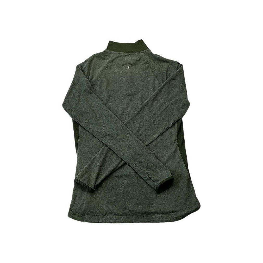 REI Women's Active Pursuits Long-Sleeve Quarter Zip Pullover Green Medium USED - FERAL