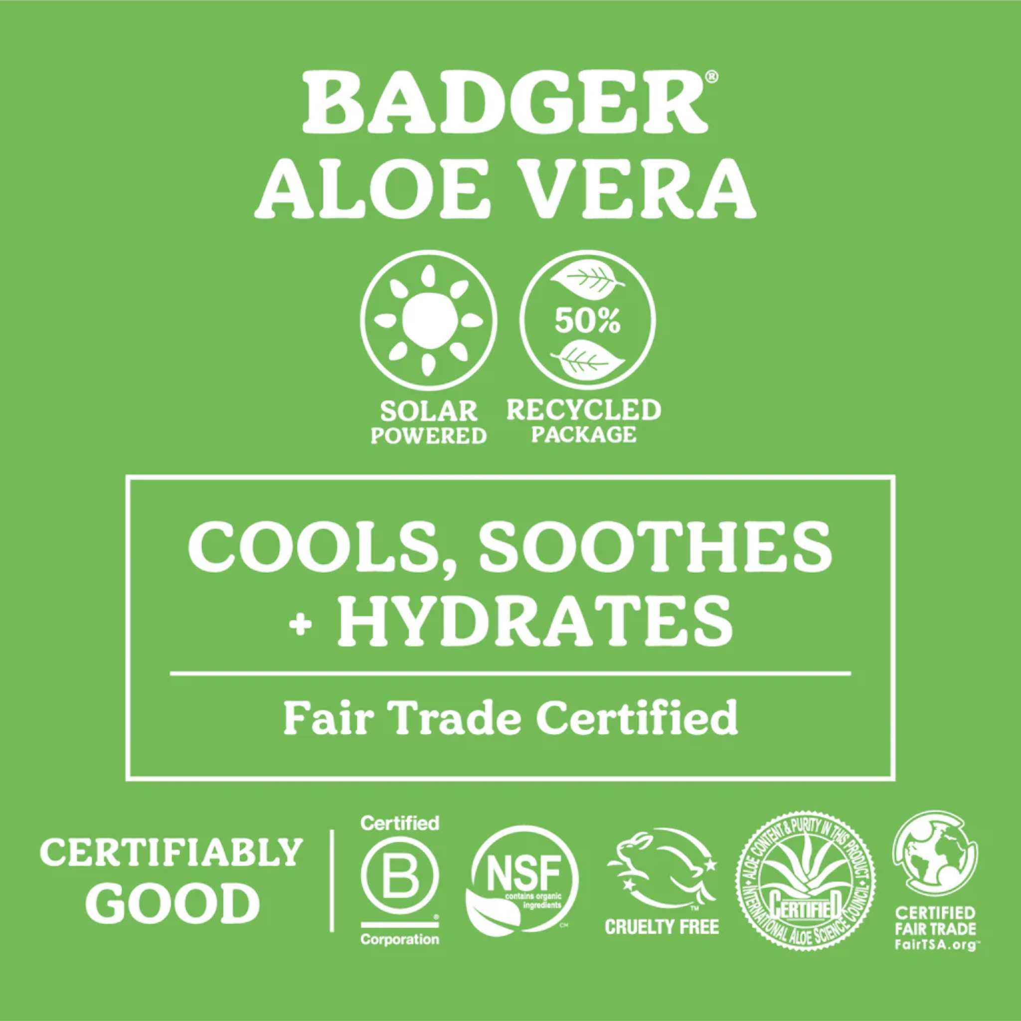 Badger Aloe Vera Gel - FERAL