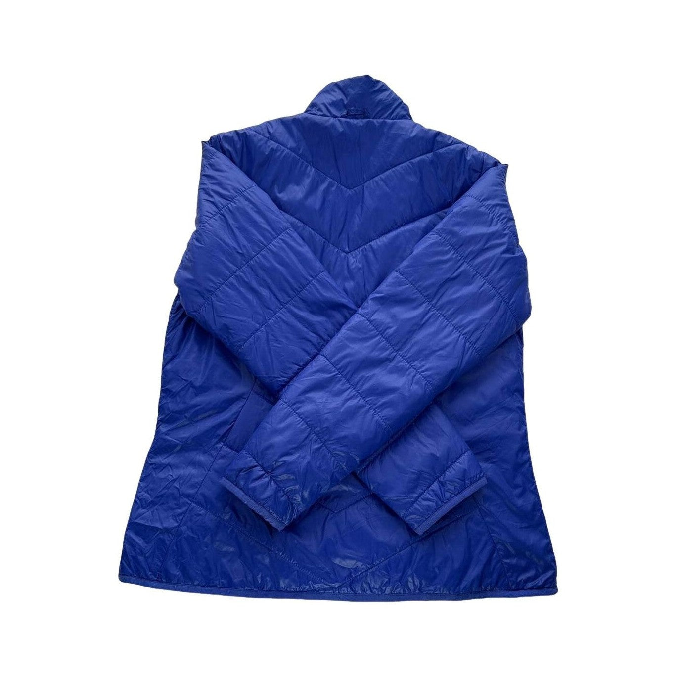 The North Face Women's Synthetic Puffy Jacket Blue Large USED - FERAL