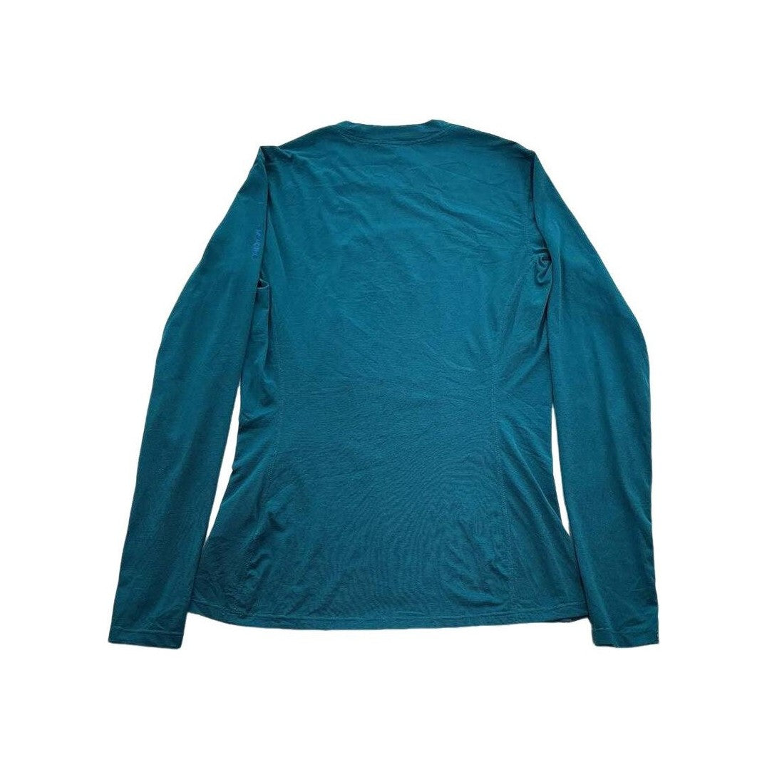 Arc'teryx Women's Phase SL Crew LS Shirt Riptide Blue Medium USED - FERAL