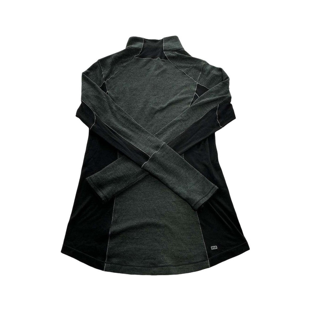 Smartwool Women's Q-Zip PhD Merino Baselayer Black Medium USED - FERAL