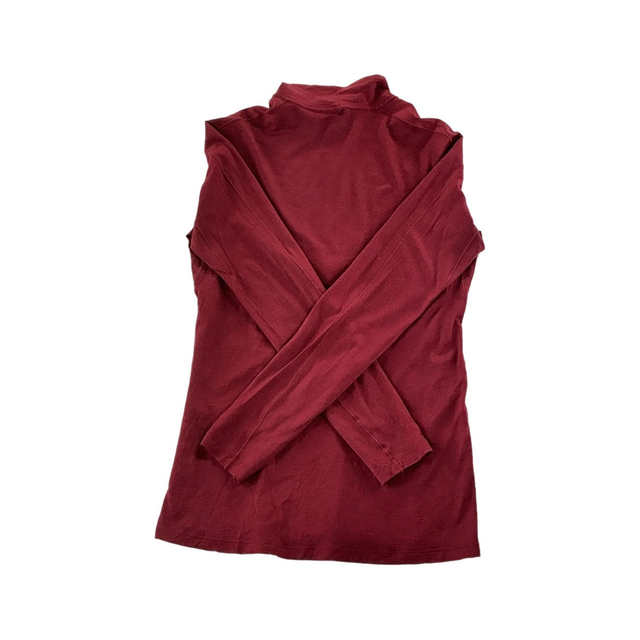 REI Women's Quarterzip 100% Merino Baselayer Top Red Small USED - FERAL