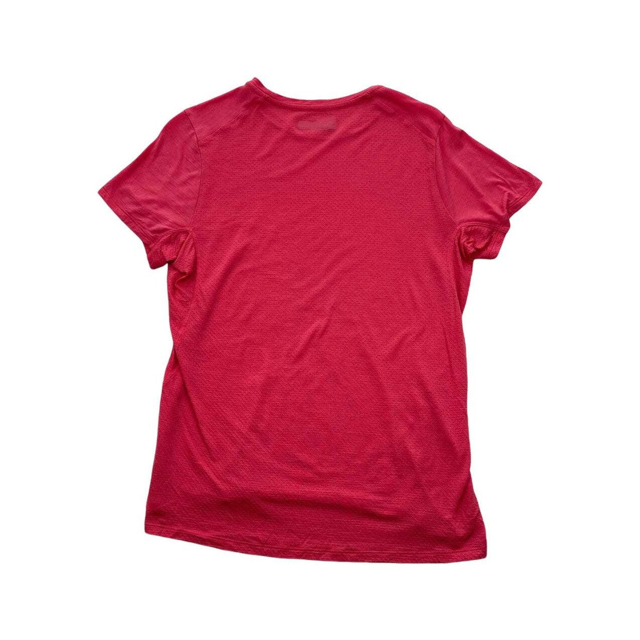 Icebreaker Women's Cool-Lite Tencel Merino Blend Short Sleeve Shirt Coral XL Used - FERAL