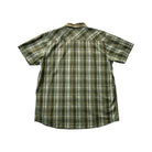 The North Face Men's Pearl Snap Hiking Shirt Green XXL USED - FERAL