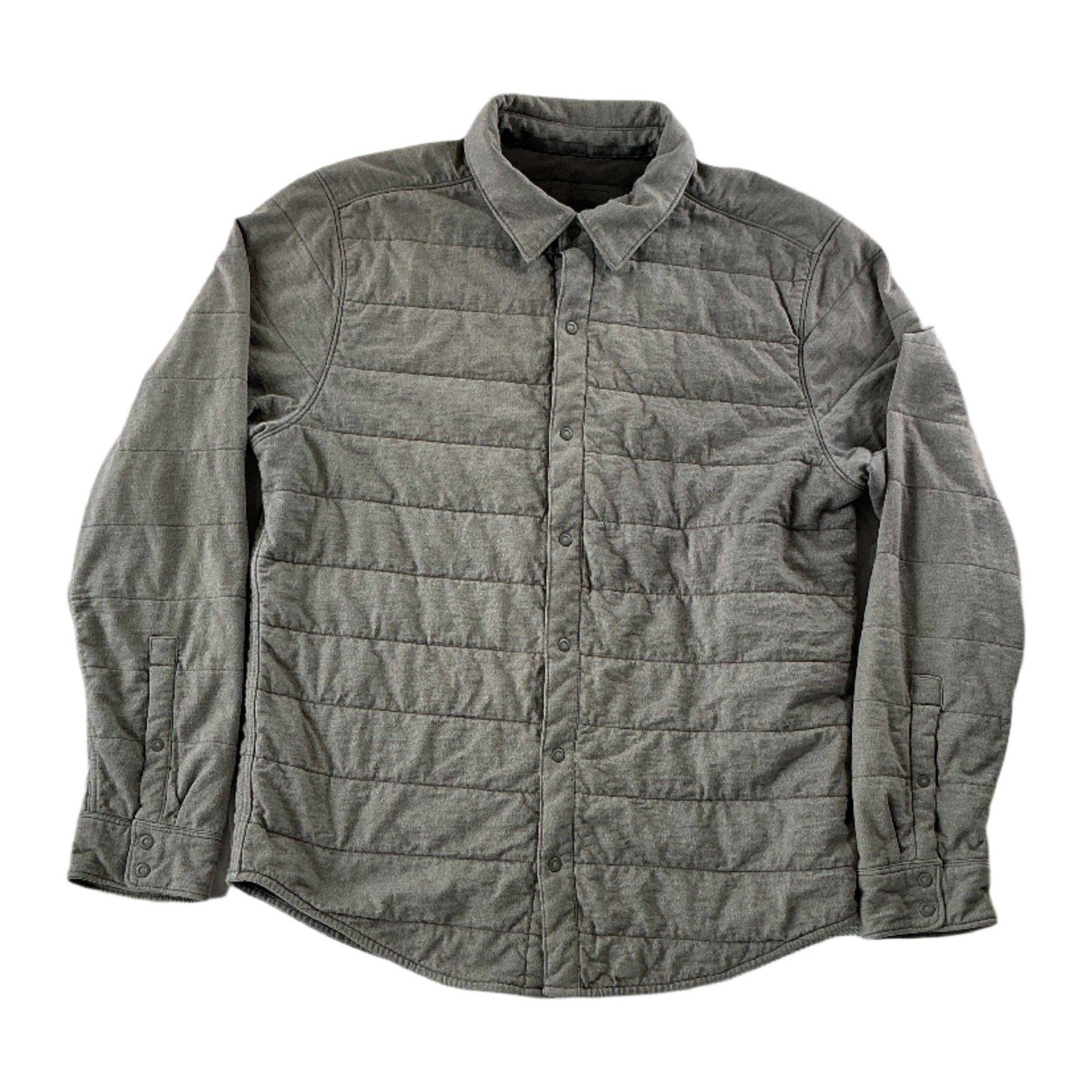 North Face Men's Shacket Shirt Grey Large USED - FERAL