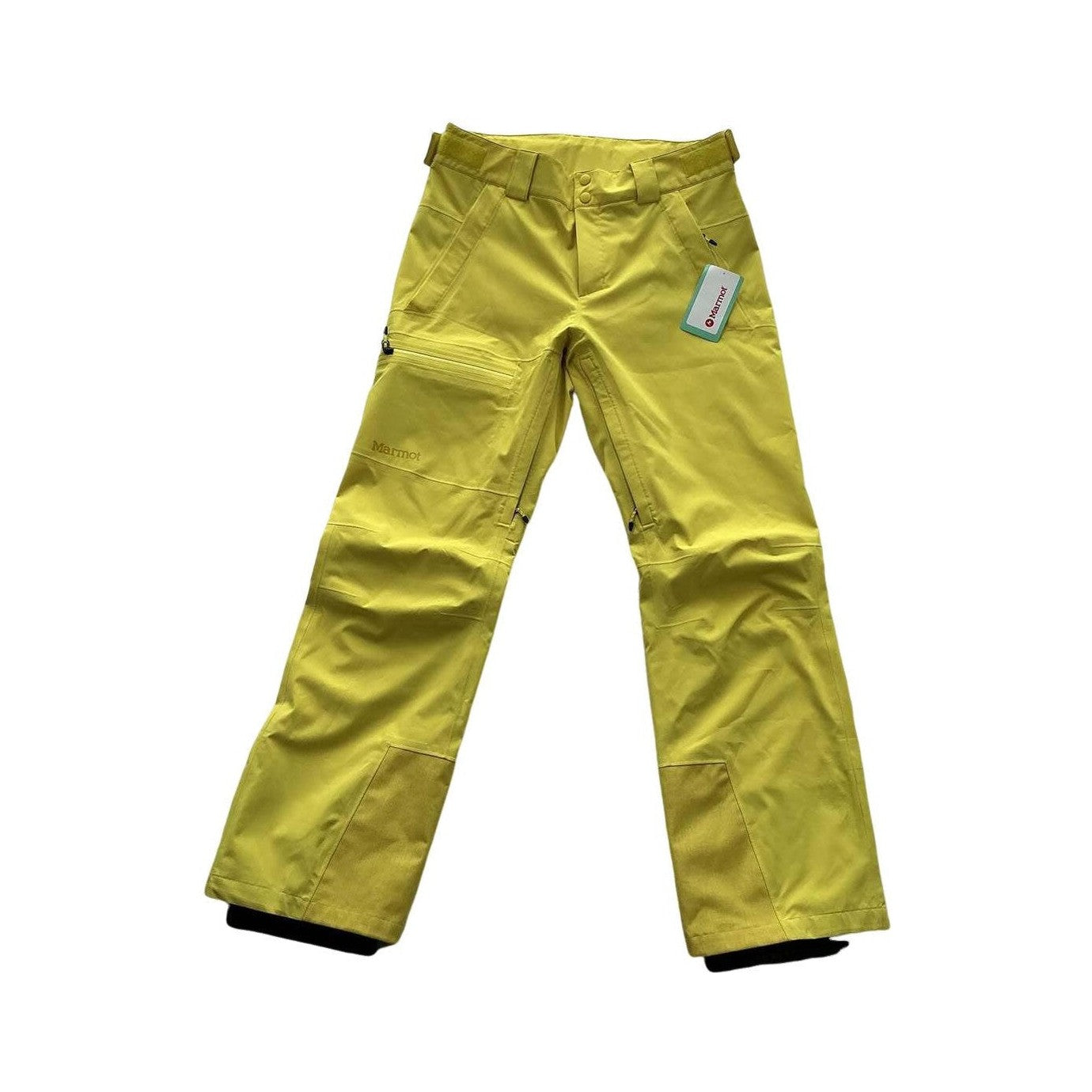 Marmot Men's Refuge Ski Pants Limelight Medium USED - FERAL